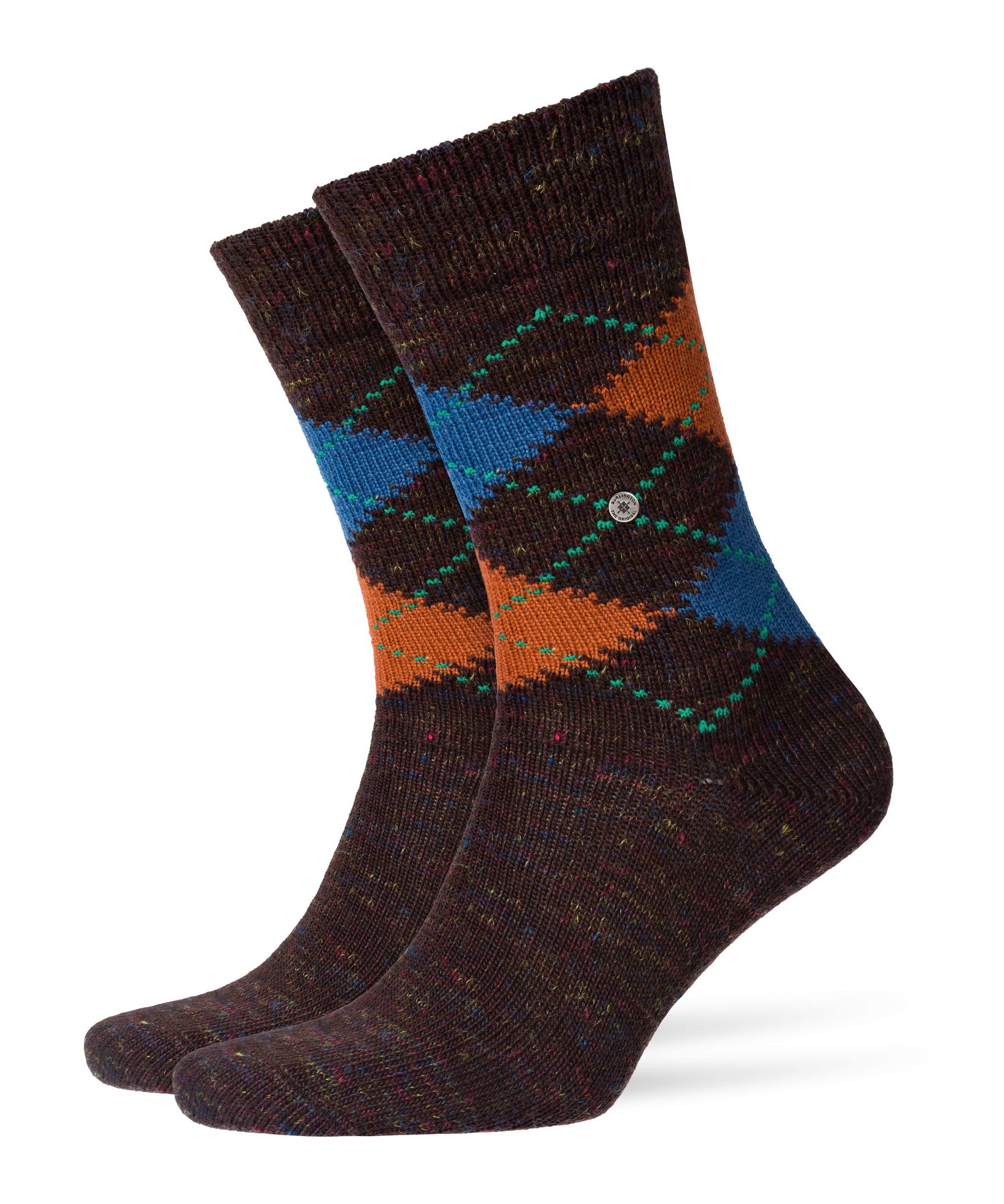 Socken Tweed Argyle (1 Paar)