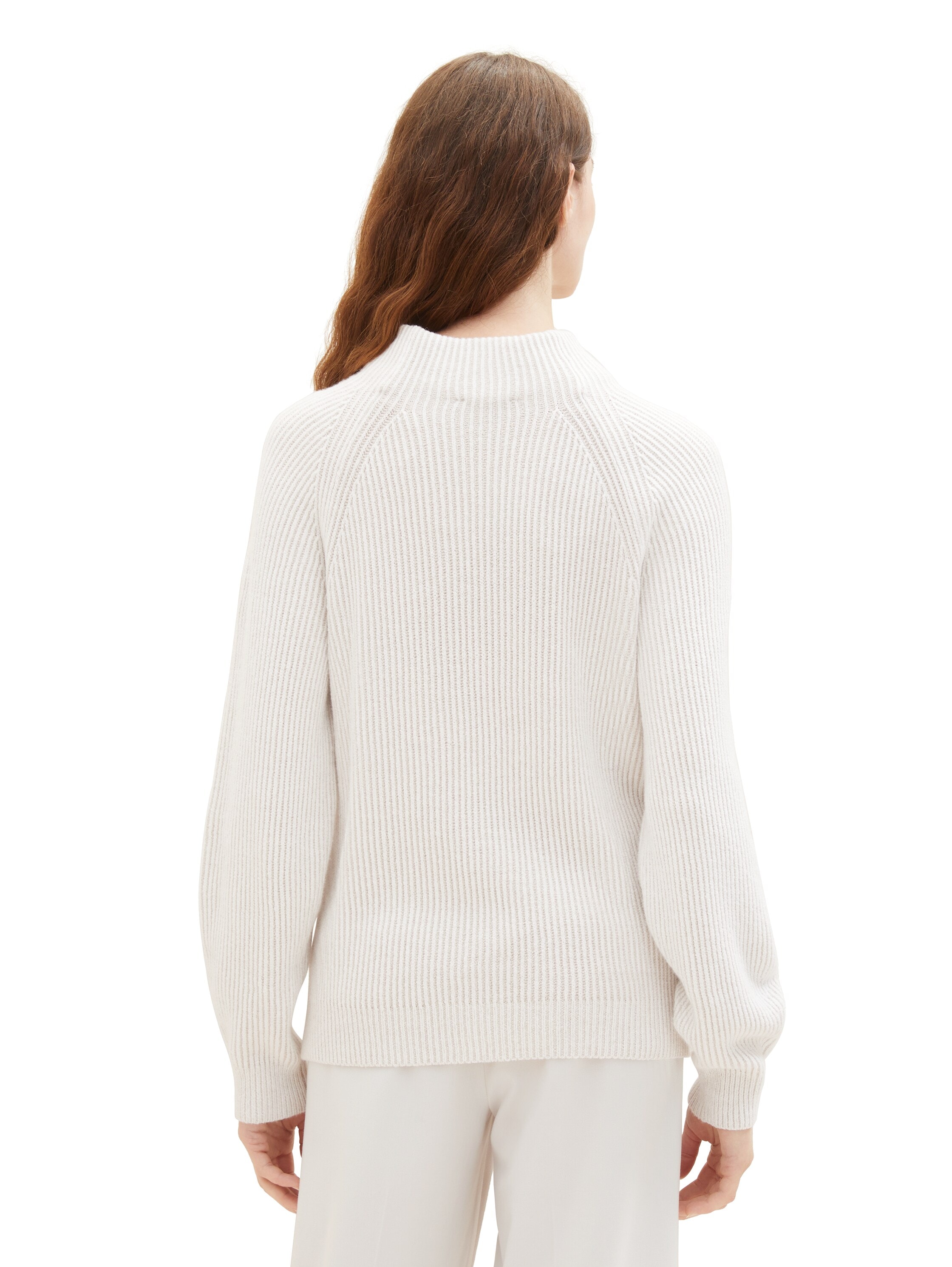 TOM TAILOR Strickpullover, im hüftlangen Schnitt