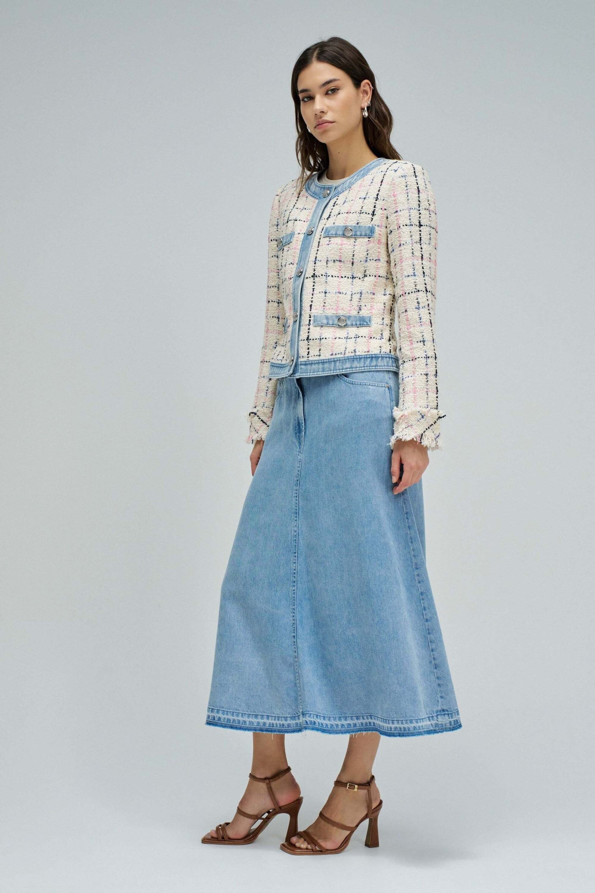 Salsa Veste courte »Salsa Jeans Jacke Tweed«