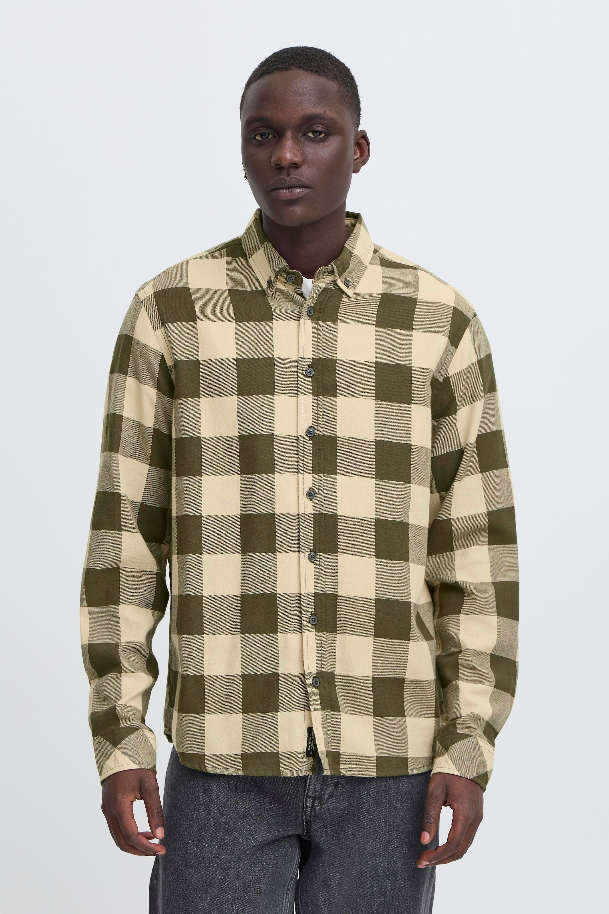 Image of Blend Flanellhemd "BHBUSTER SHIRT" Baumwolle, regular fit