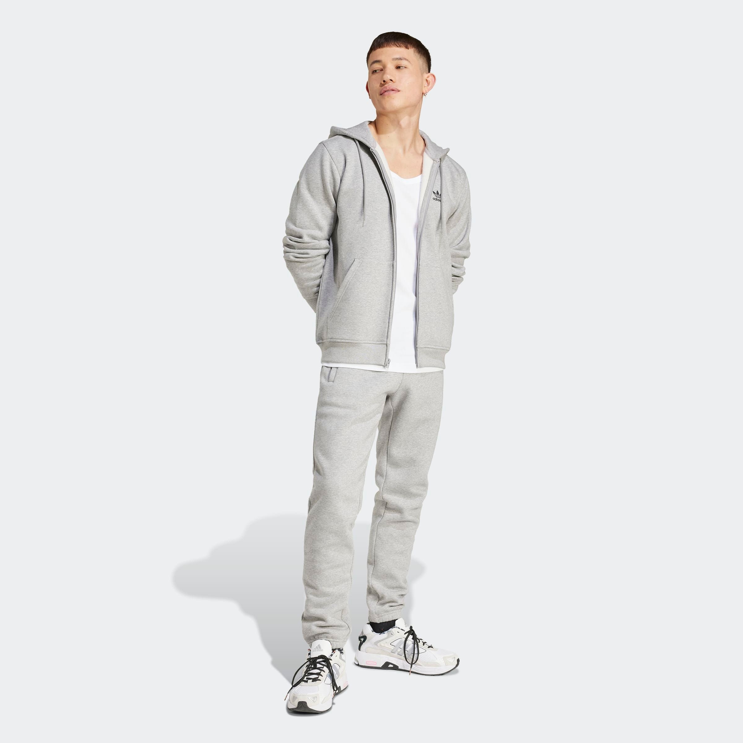 adidas Originals Kapuzensweatshirt »ESS FZ HD«, Full Zip Hoddie, Kapuzenpullover, Kapuzenjacke mit Reissverschluss