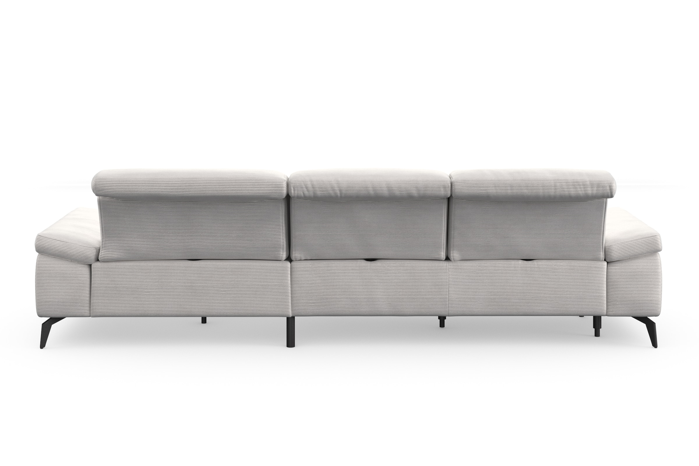 sit&more Ecksofa »Cabana L-Form«, Recamiere, wahlweise mit Sitztiefen-, Armlehnen- und Kopfteilfunktion