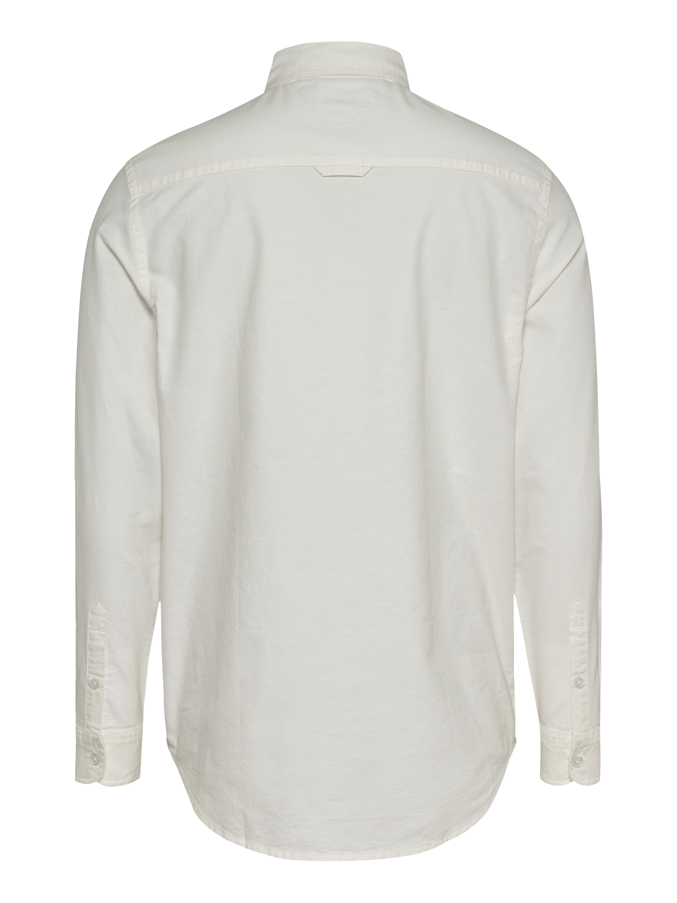 Tommy Jeans Plus Langarmhemd »TJM REG OXFORD SHIRT EXT«, in Grossen Grössen, Logostickerei, Button-down-Kragen
