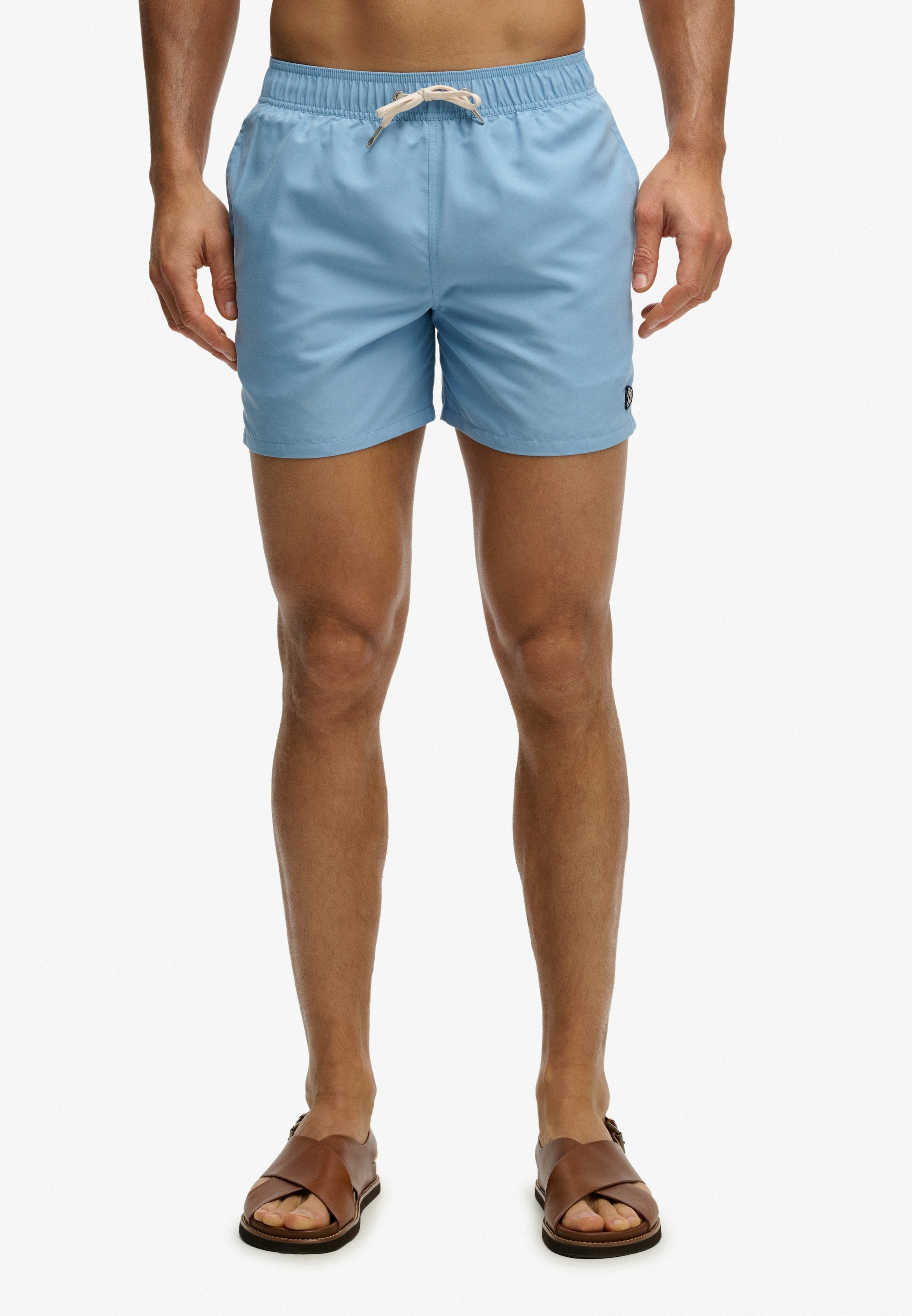 Image of Superdry Badeshorts "EMBROIDERED LOGO 15 SWIM SHORT"