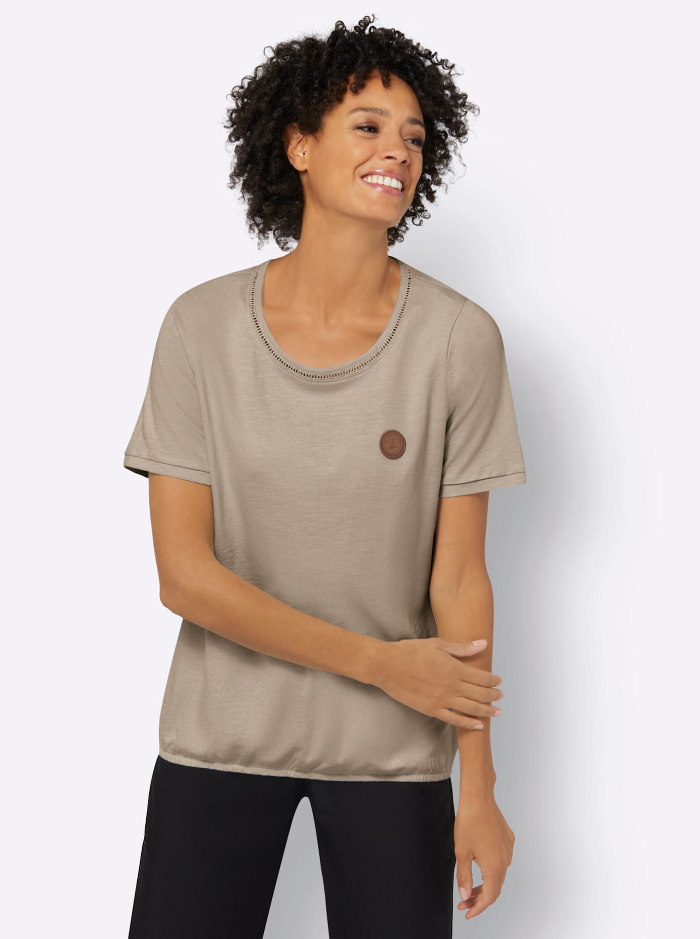 Casual Looks Rundhalsshirt »Shirt«, (1 tlg.)