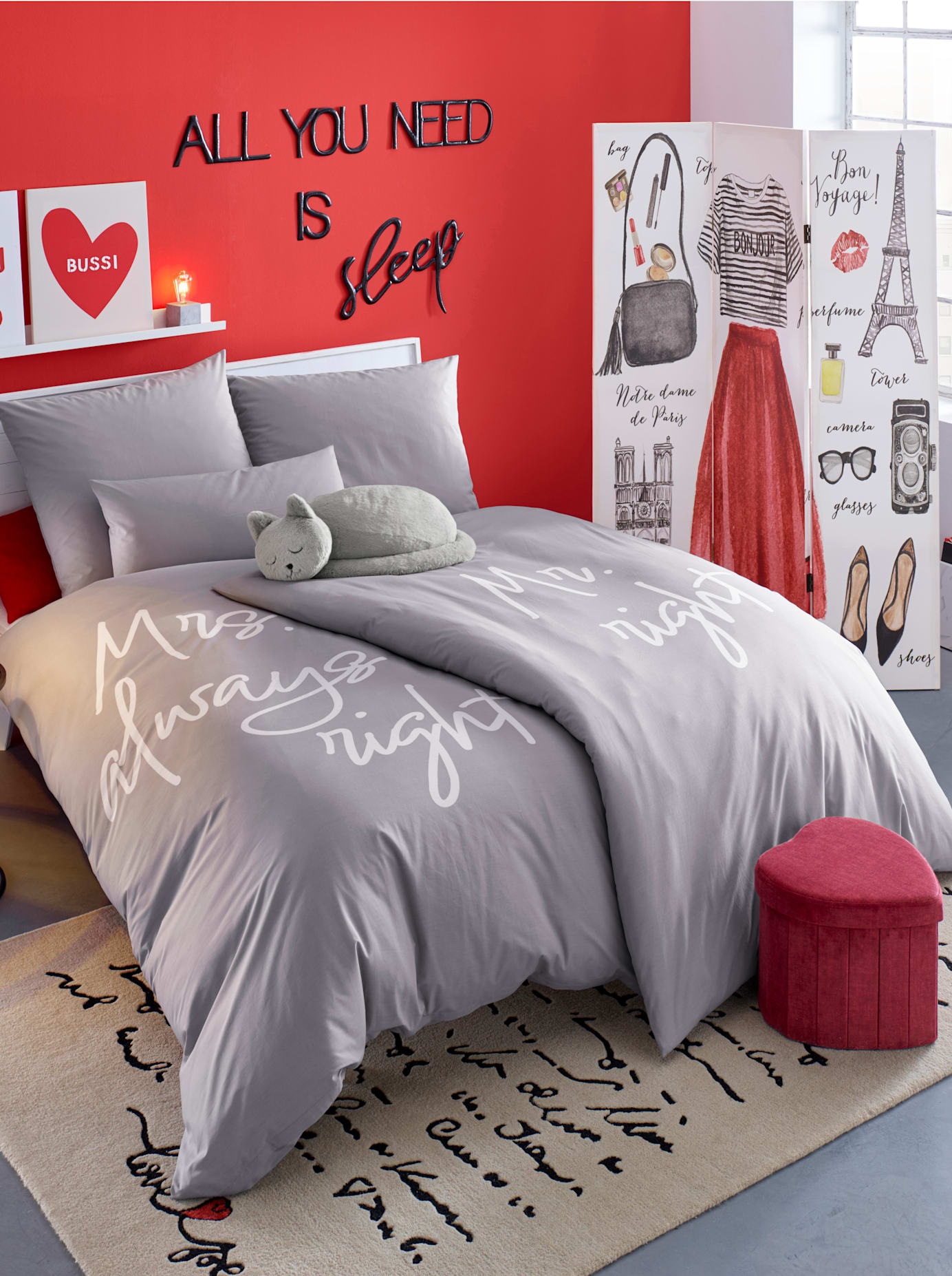 heine home Kopfkissen 1 Stk. tlg.