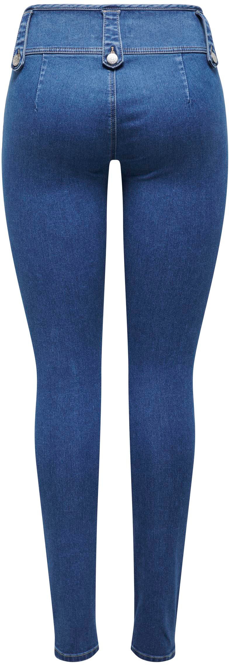 ONLY Skinny-fit-Jeans »ONLROYAL REG SK VIS BUT DET DNM PIM«