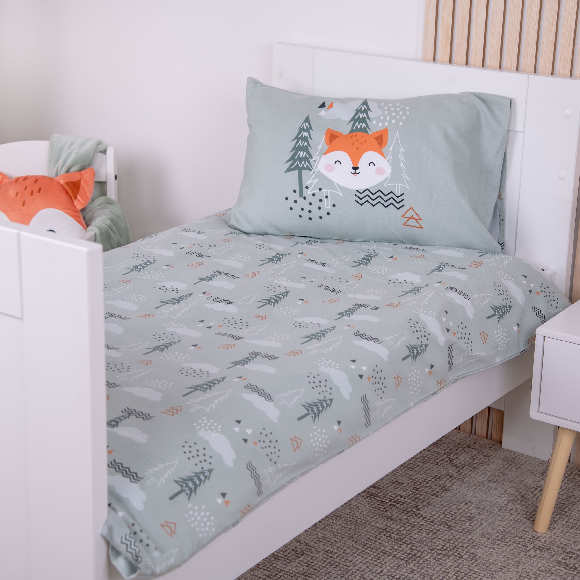 Baby Best Babybettwäsche »babybest Nordic Forest« 2 Stk. mit tollem Wendemotiv