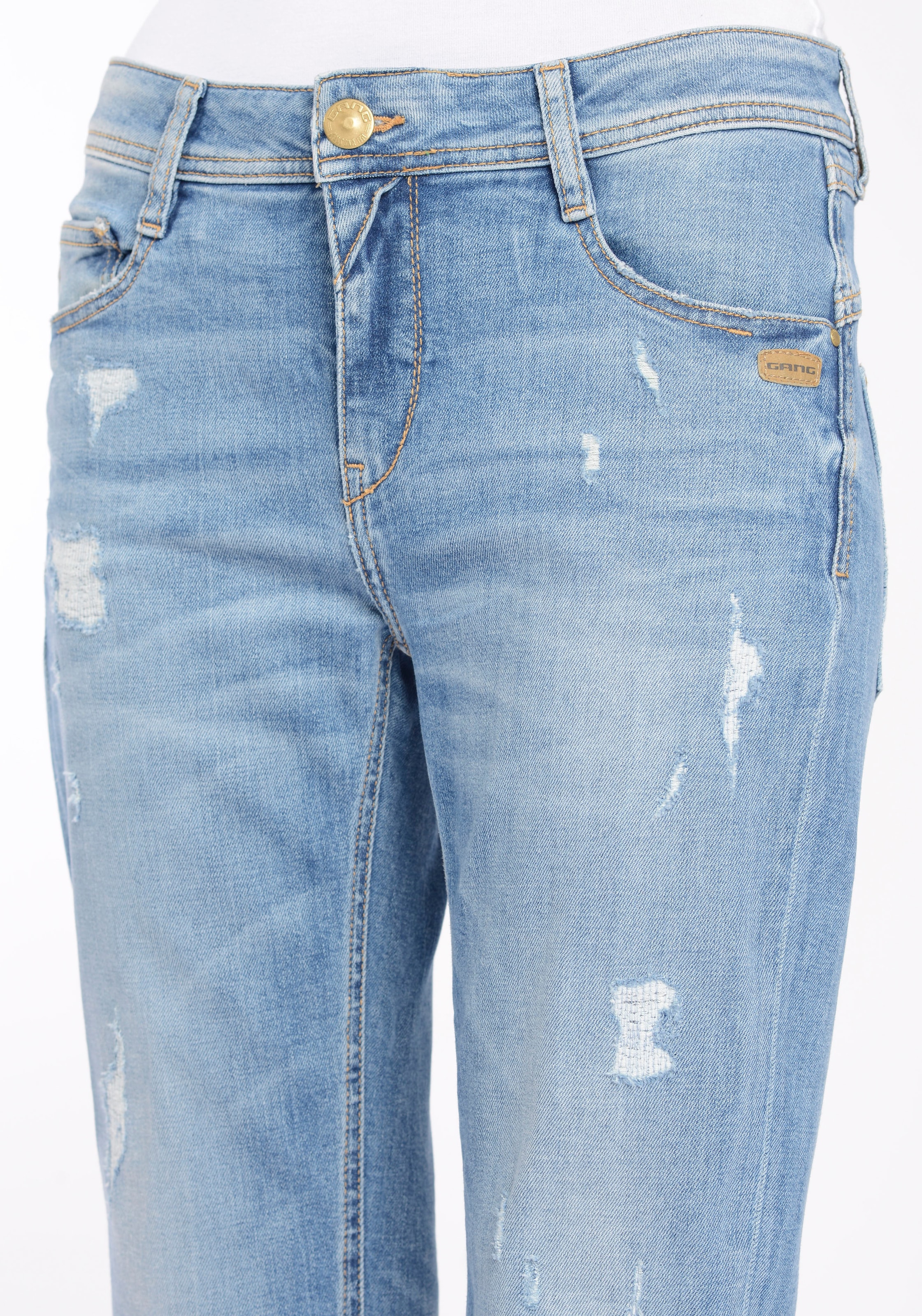 GANG Destroyed-Jeans »94AMELIE«, mit Destroyed-Effekten