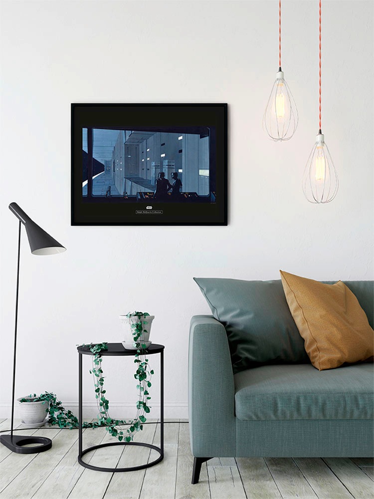 Komar Bild »Star Wars Classic RMQ Death Star Control«, Star Wars, (1 St.), Wandbild zur Dekoration im Kinderzimmer - ohne Rahmen