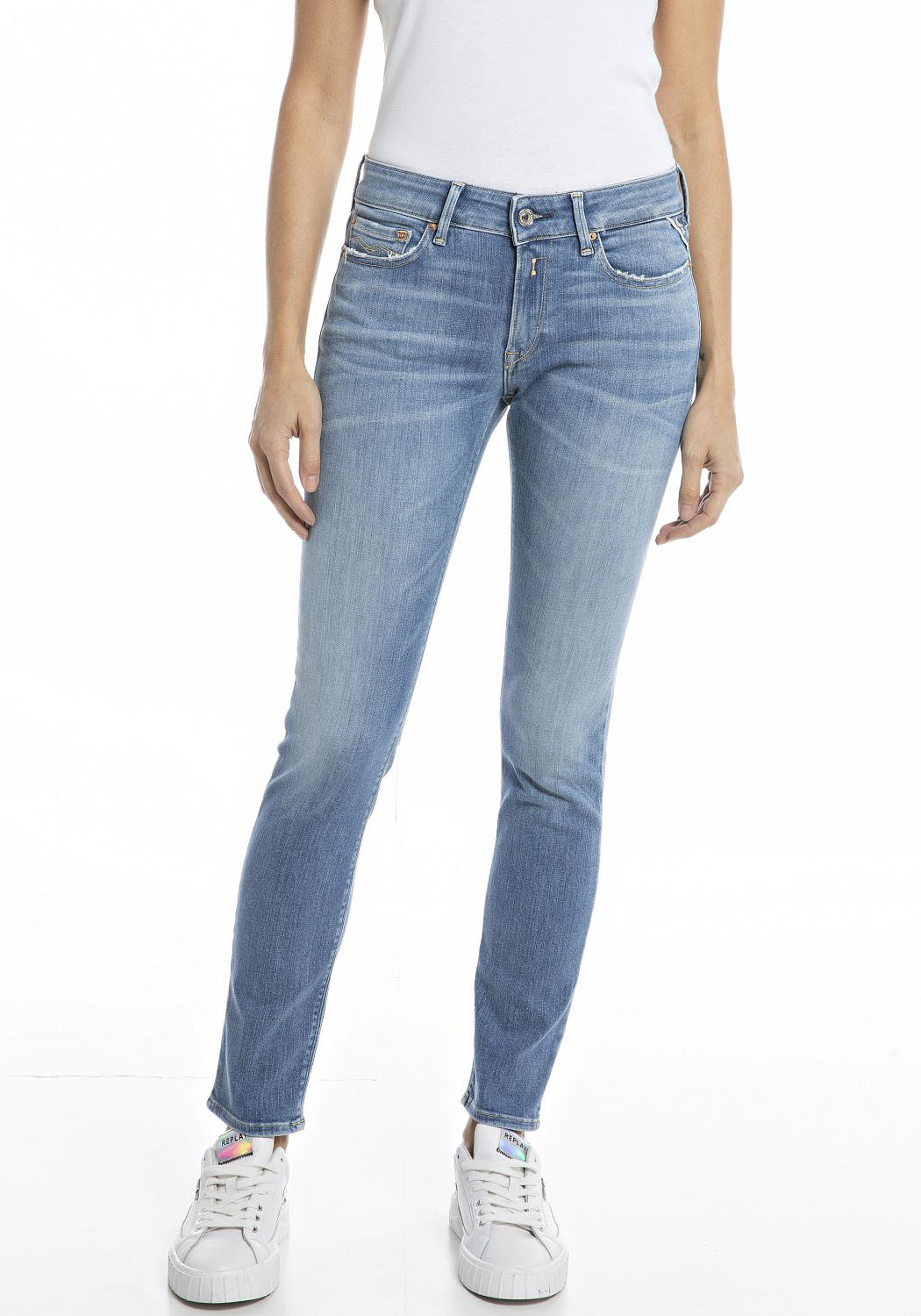Replay 5-Pocket-Jeans »NEW LUZ«, in Ankle-Länge im Sale-Replay 1