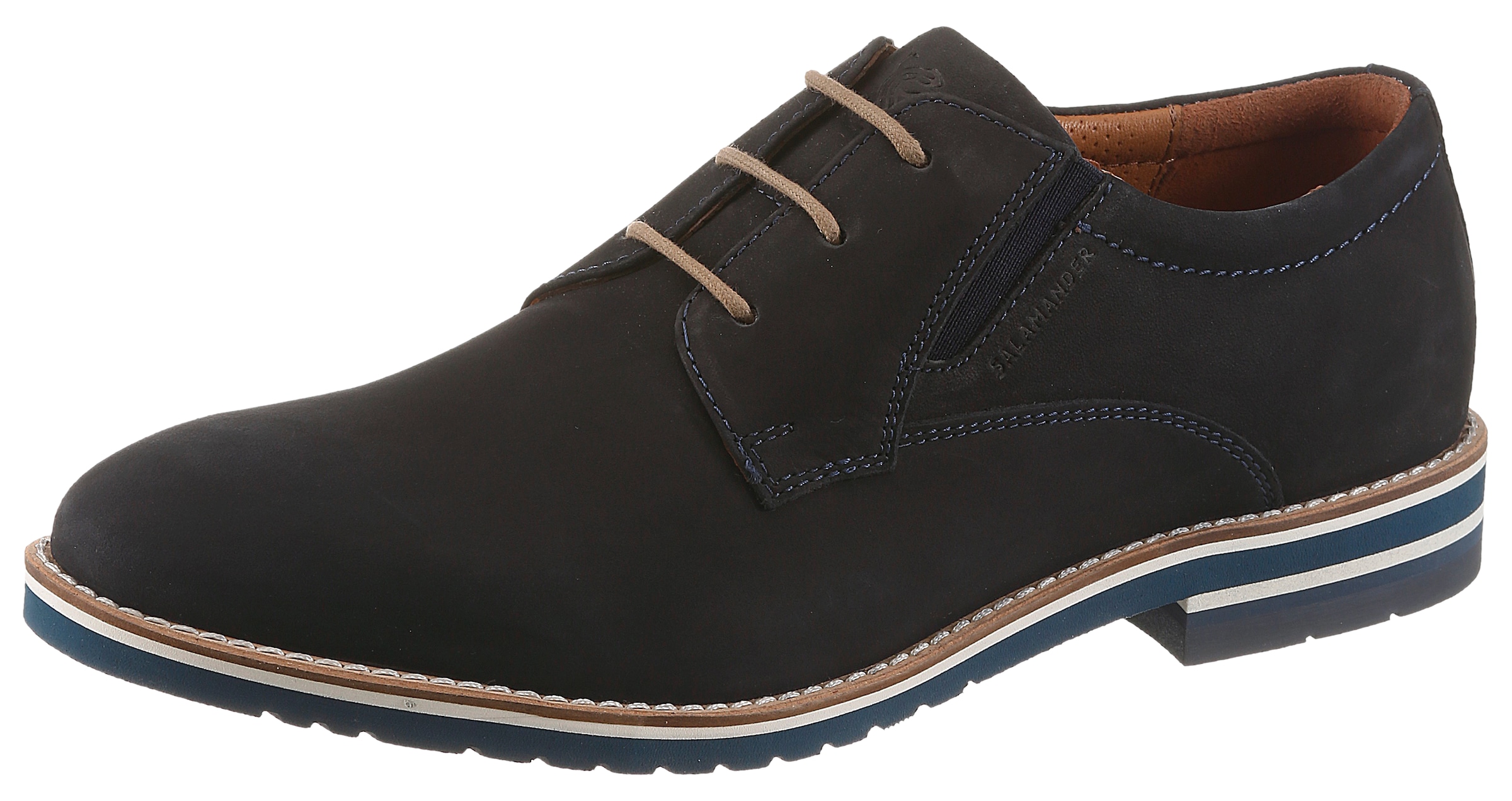 Image of Salamander Schnürschuh Schnürer, Business Schuh, Halbschuh mit Blockabsatz