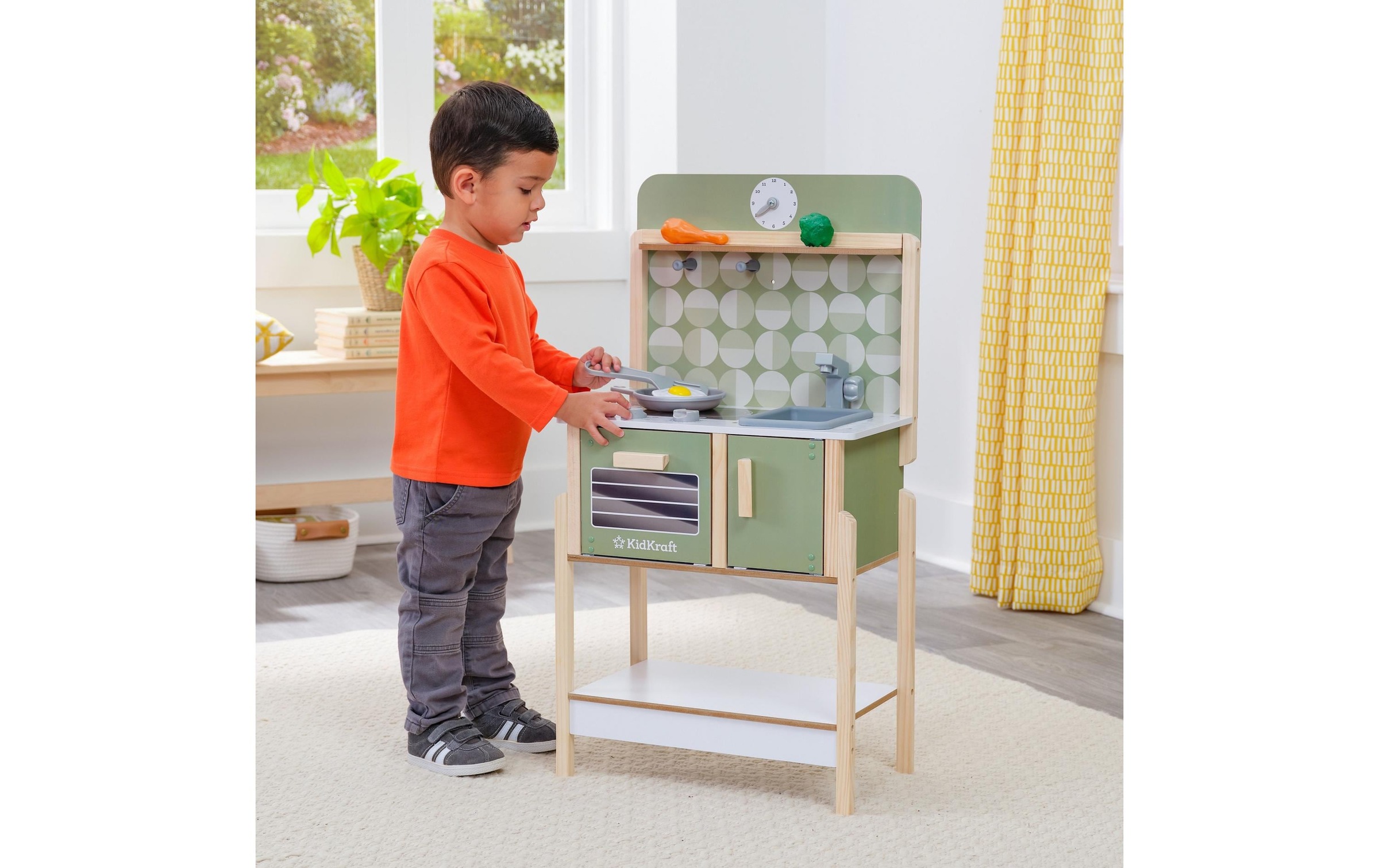 Spielküche »Kid Kraft Time to Cook 43.99 x 27.71 x 84.0 cm«