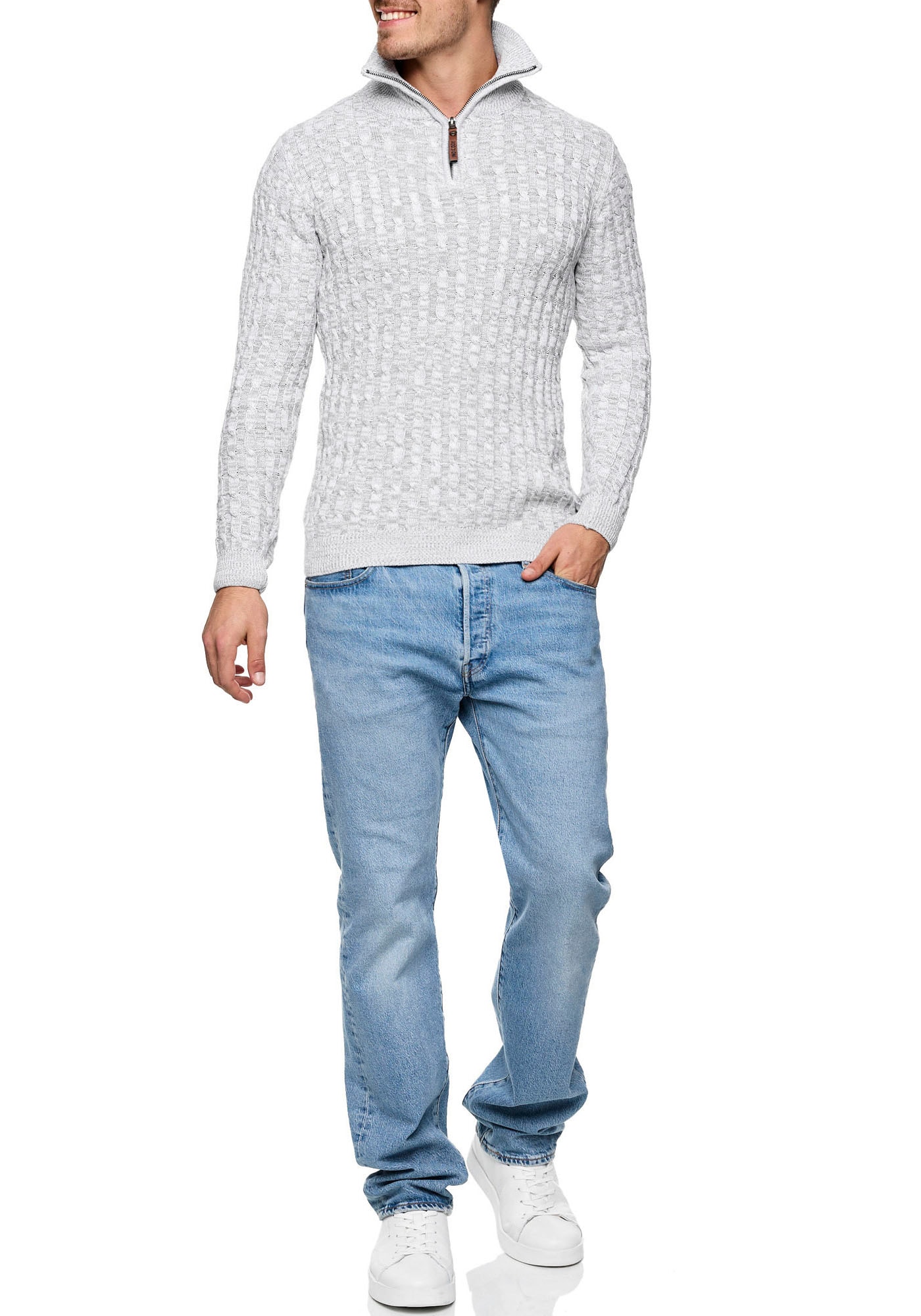 Indicode Troyer »Rufus« Baumwolle, regular fit