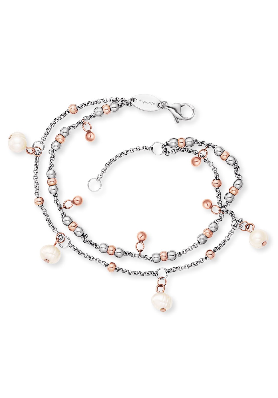 Image of Engelsrufer Edelstahlarmband »BOHO Pearl, ERBS-PEARL-BI«, mit Süsswasserzuchtperlen bei Ackermann Versand Schweiz