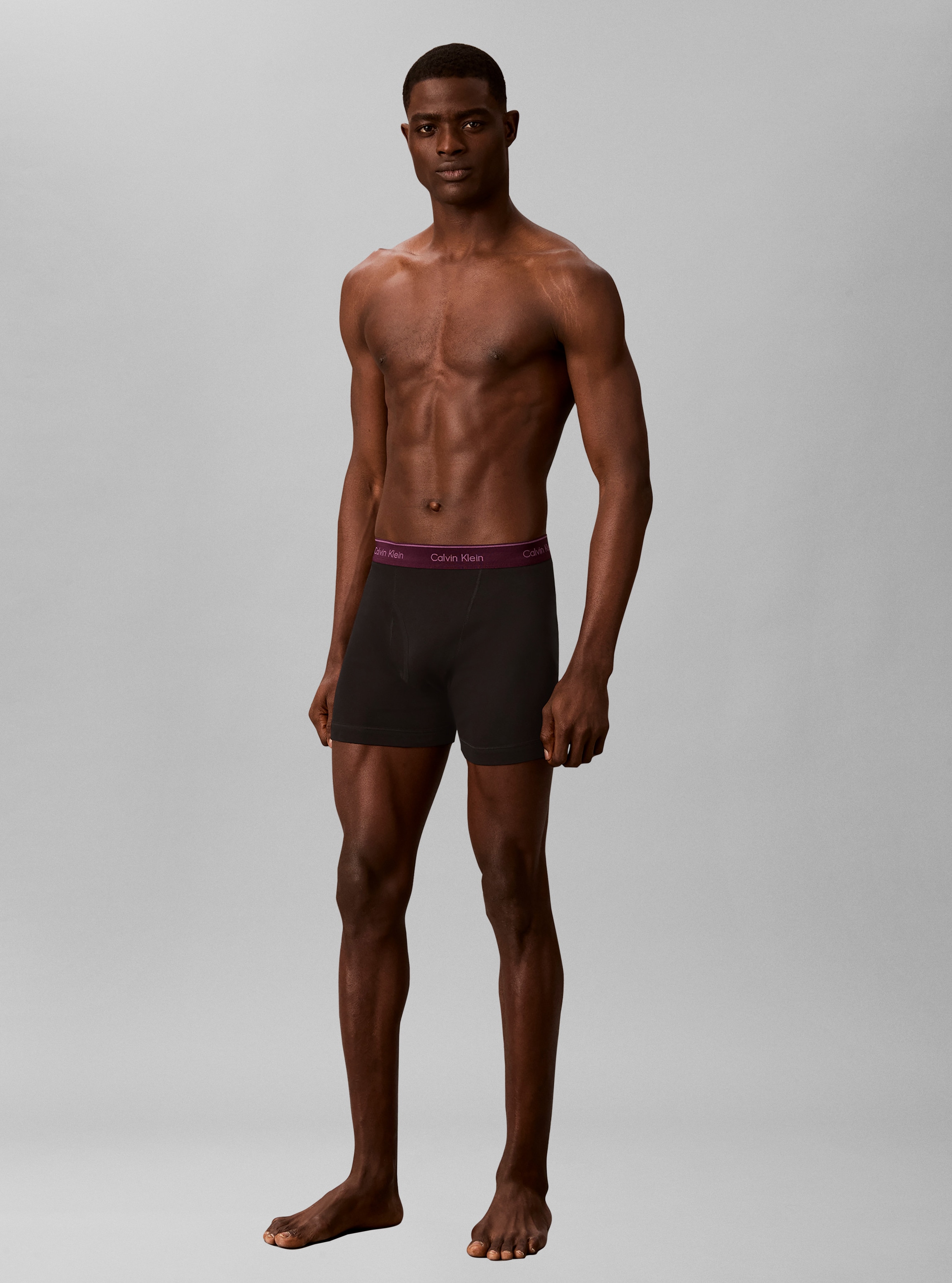 Calvin Klein Underwear Boxers »Boxer Brief 5PK« Paquet, pack de 5,  Coupe régulière avec jambes droites