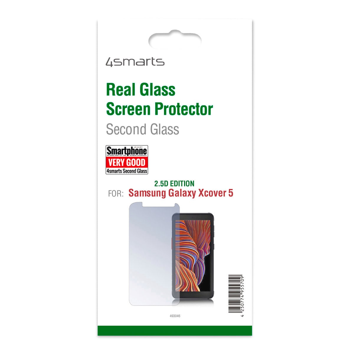 4smarts Displayschutzglas »Premium Screen Protection«, für Samsung Galaxy Xcover5, Displayschutzfolie, Schutzfolie, Bildschirmschutz, kratz- & stossfest
