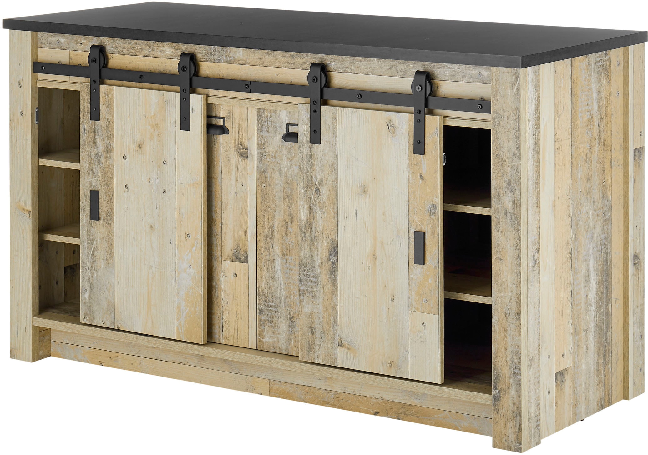 Home affaire Küche »Sherwood« Breite 240 cm, ohne E-Geräte