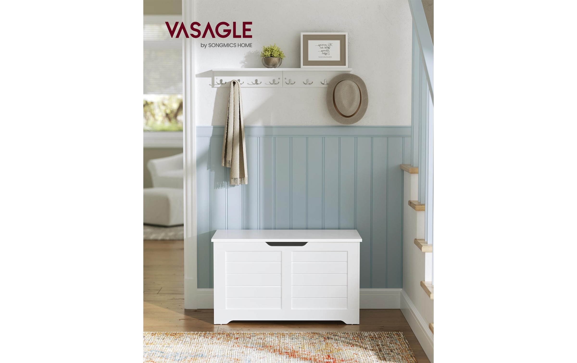 VASAGLE Sitztruhe »80 x 46 cm«