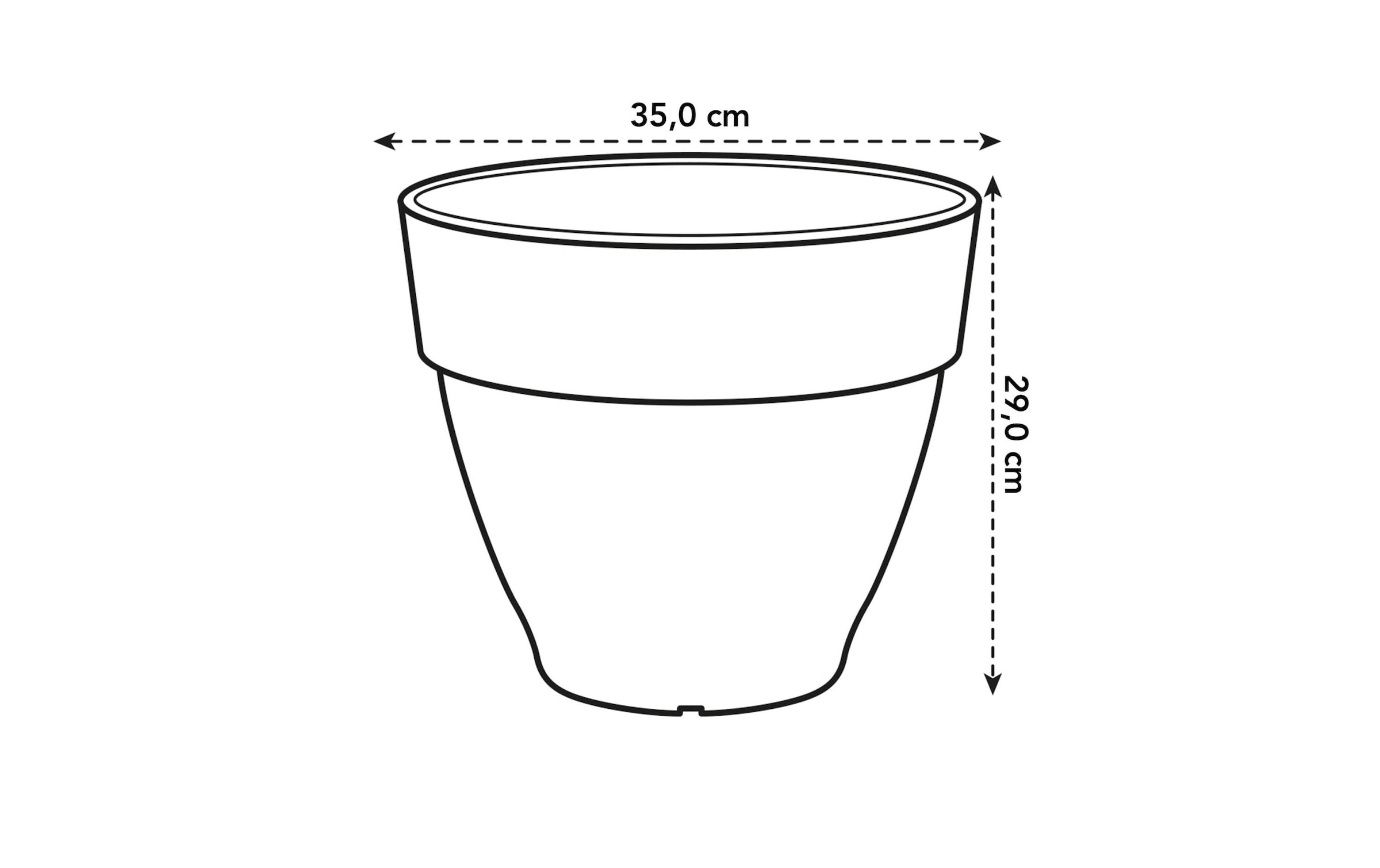 Elho Blumentopf »Vibia Campana Rund 35 cm«