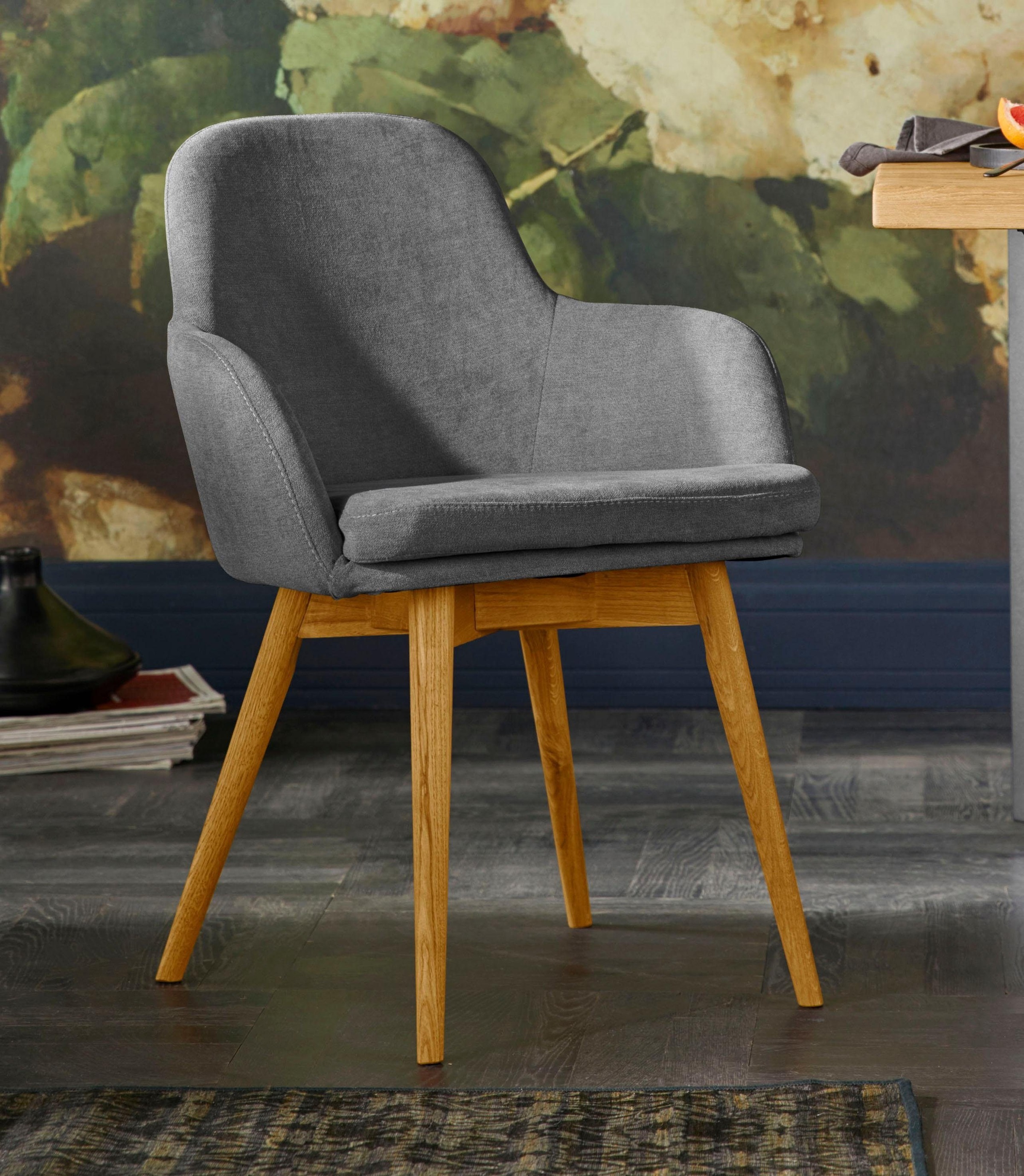 Image of Premium collection by Home affaire Armlehnstuhl »Livry«, (Set), 2 St., Feinstruktur, Polsterstuhl, Schalenstuhl bei Ackermann Versand Schweiz