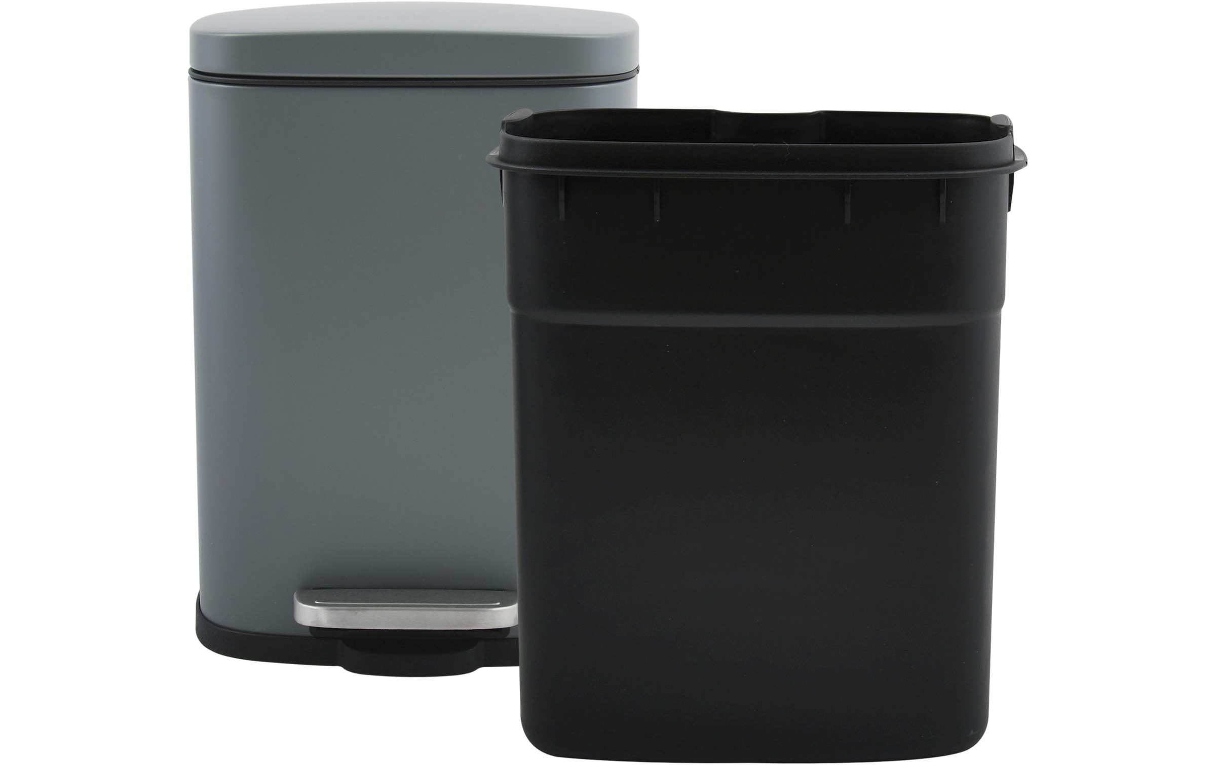 spirella Mülleimer »POUBELLE AKIRA 12L GRIS« 1 Behälter
