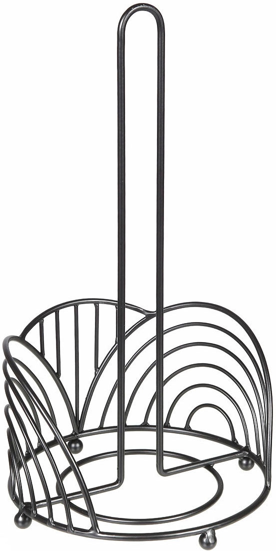 Image of Ambiente Haus Küchenrollenhalter "Küchenrollenständer in schwarz (H) 35cm"