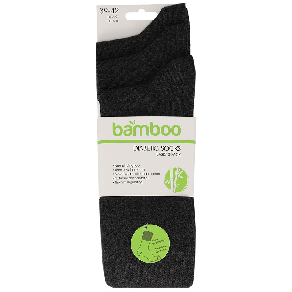 Apollo Diabetikersocken »3er Pack«, (3 Paar, 3), mit temperaturregulierender Funktion