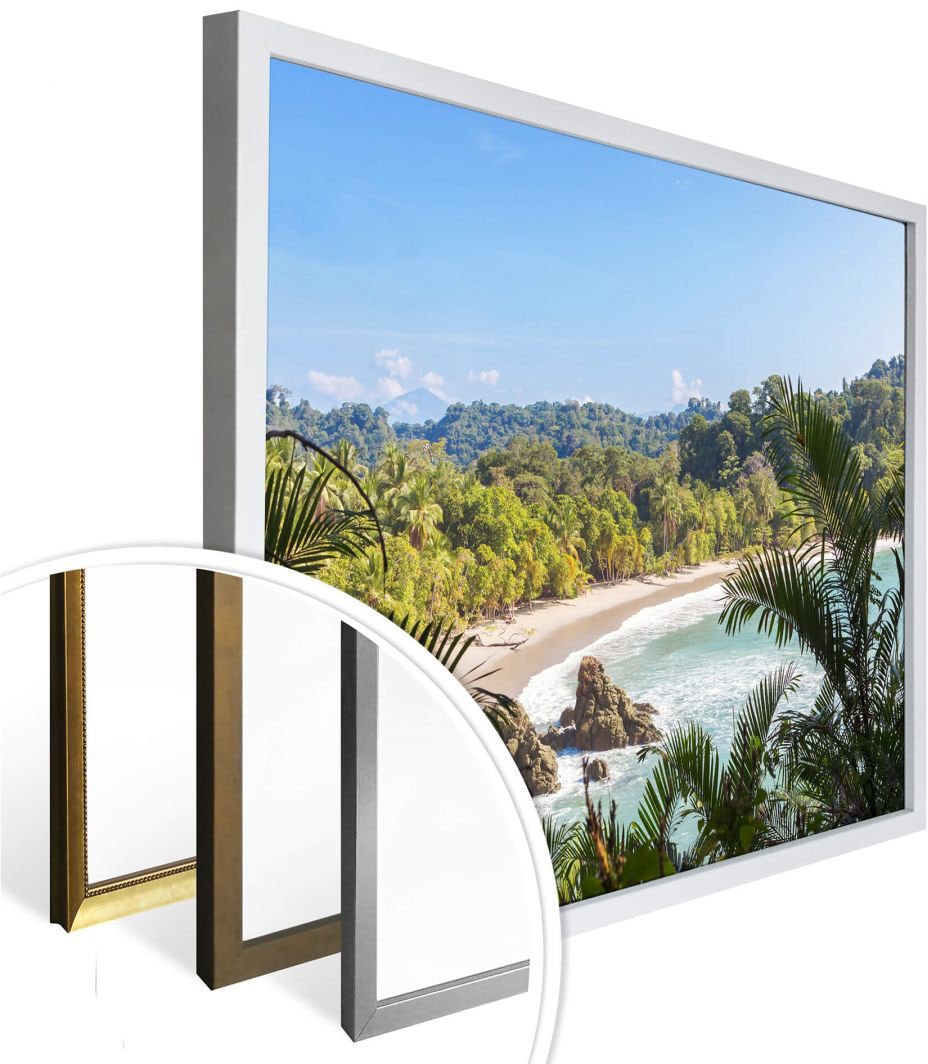 Wall-Art Poster »Dschungelblick Costa Rica«, Poster, Wandposter St.), bequem (1 Landschaften, Wandbild, Bild, kaufen
