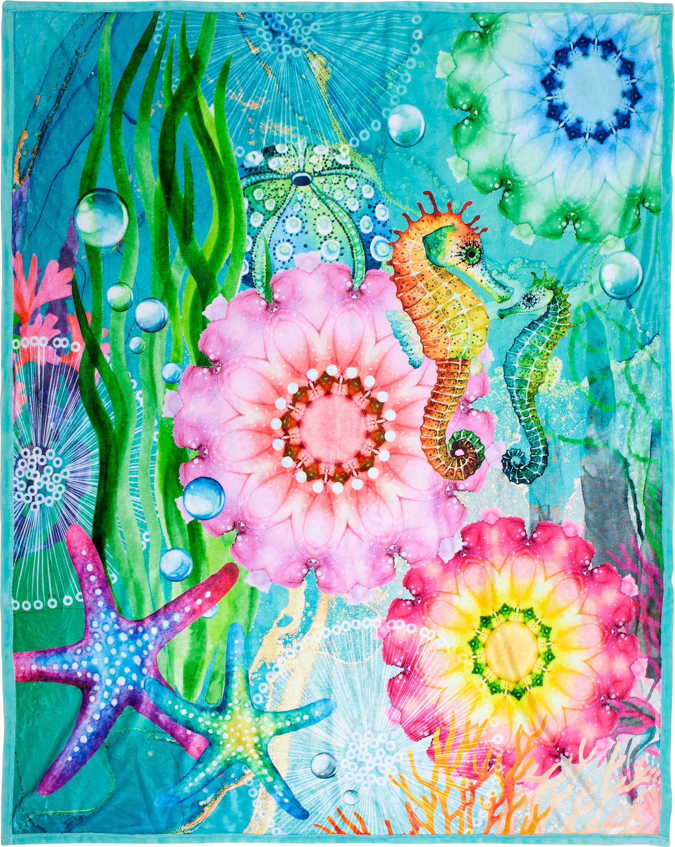 Image of hip Plaid »Amada«, mit Mandalas, Kuscheldecke bei Ackermann Versand Schweiz