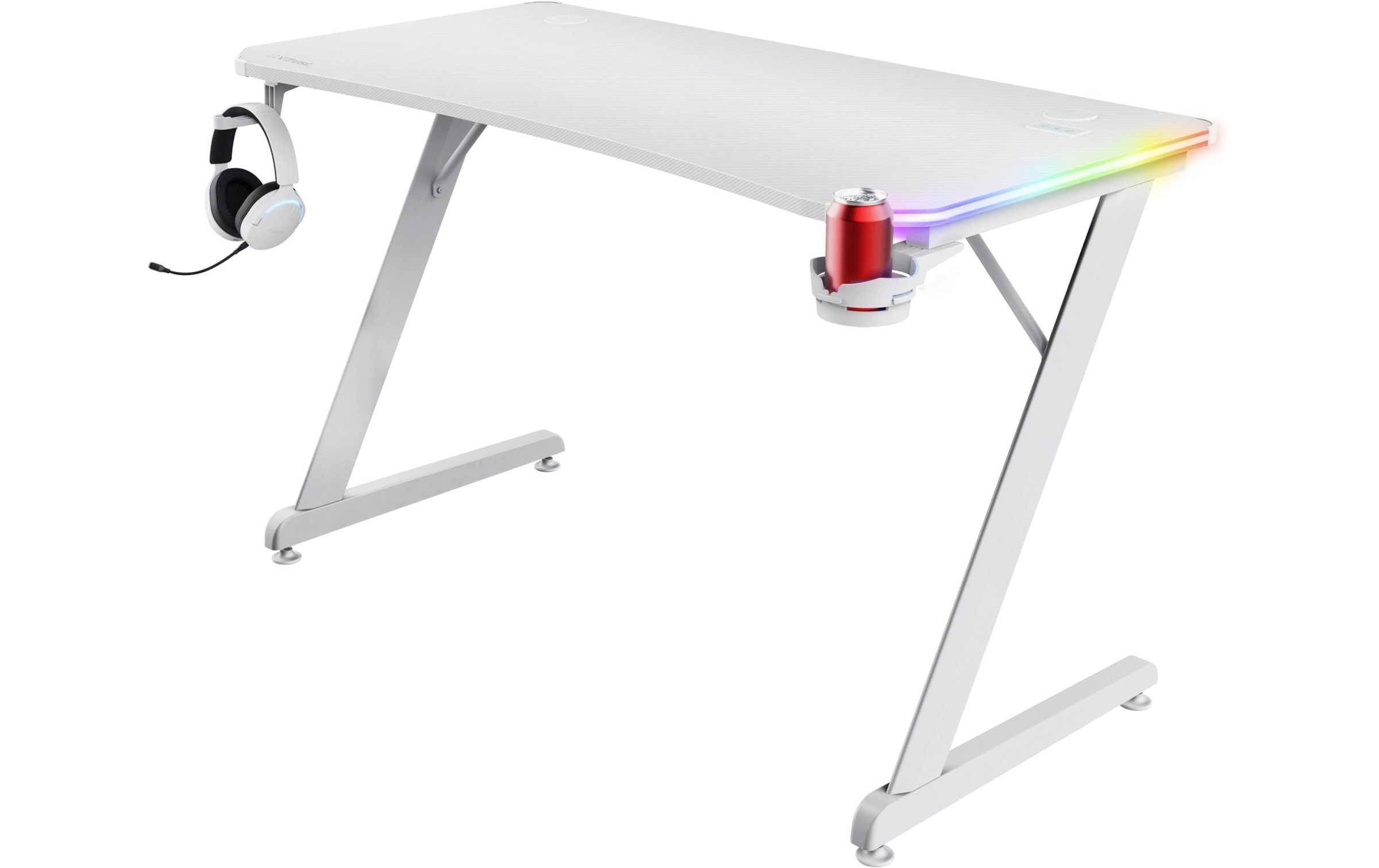 Trust Gamingtisch »GXT 709W Luminus RGB«