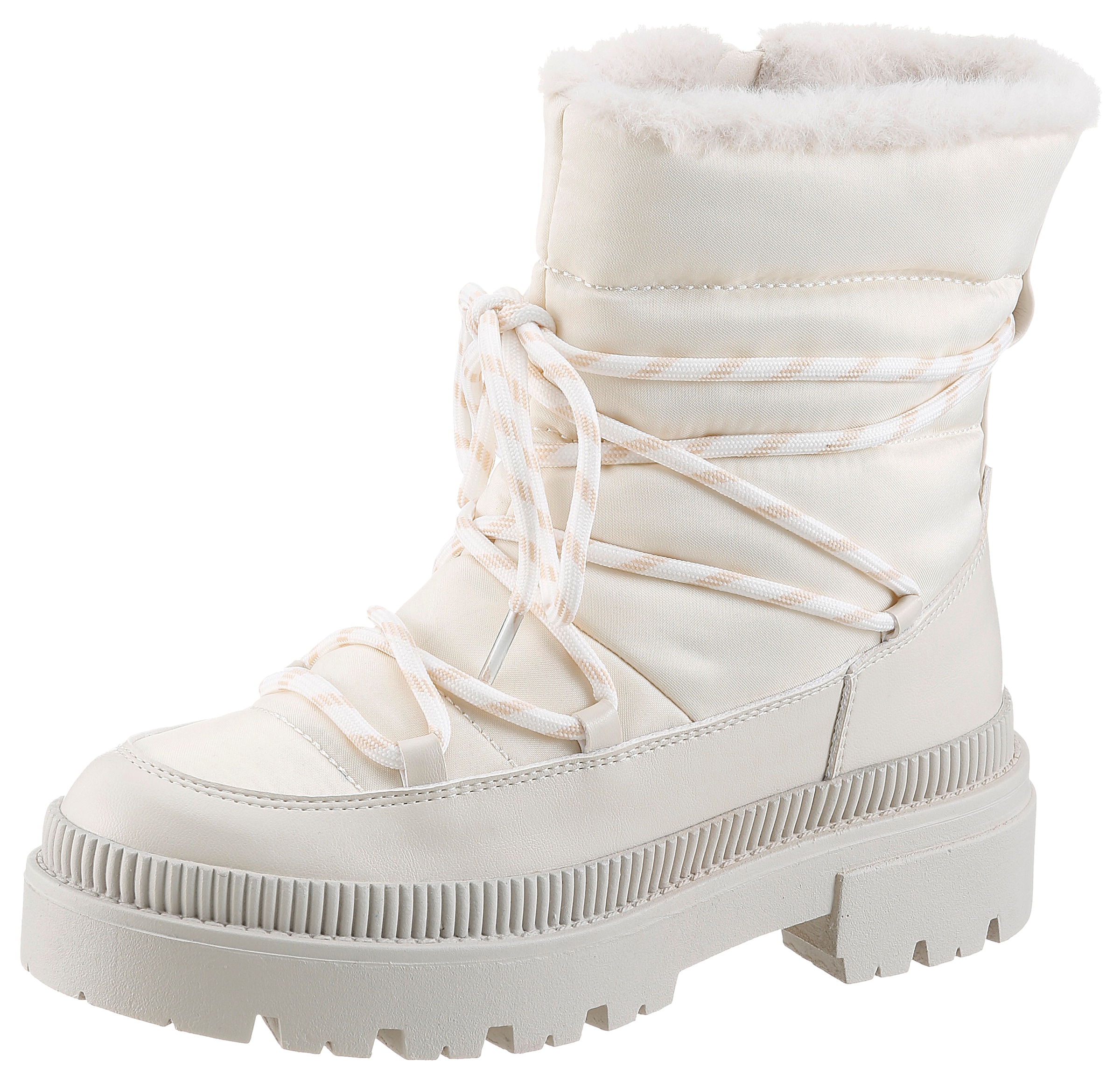 Aniston SHOES Bottes d'hiver  bottes d'hiver, Moon Boots avec fausse fourrure chaude - NOUVELLE COLLECTION