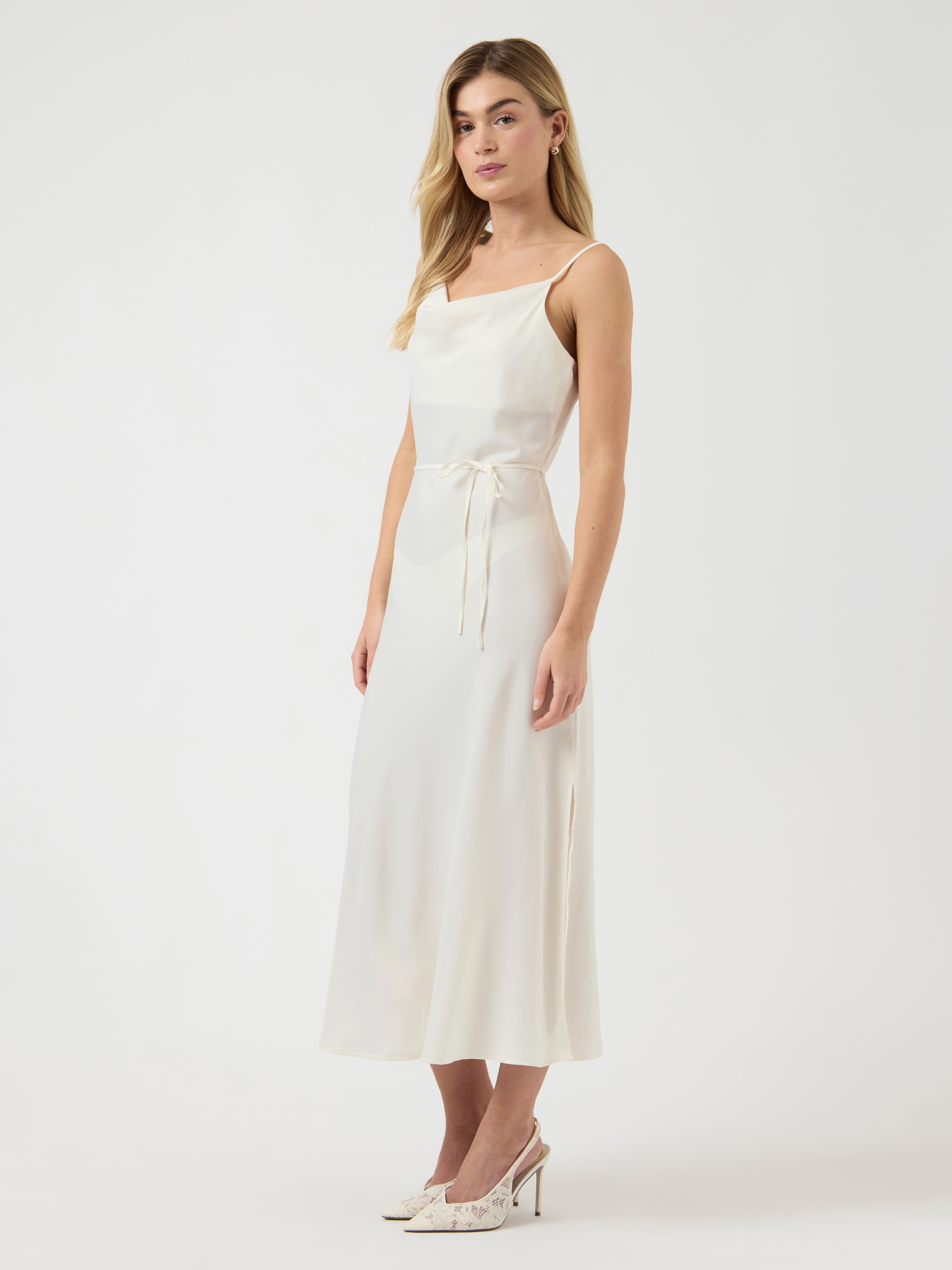 Image of Y.A.S Spaghettikleid "YASTHEA STRAP LONG DRESS S. NOOS" Sommerkleid