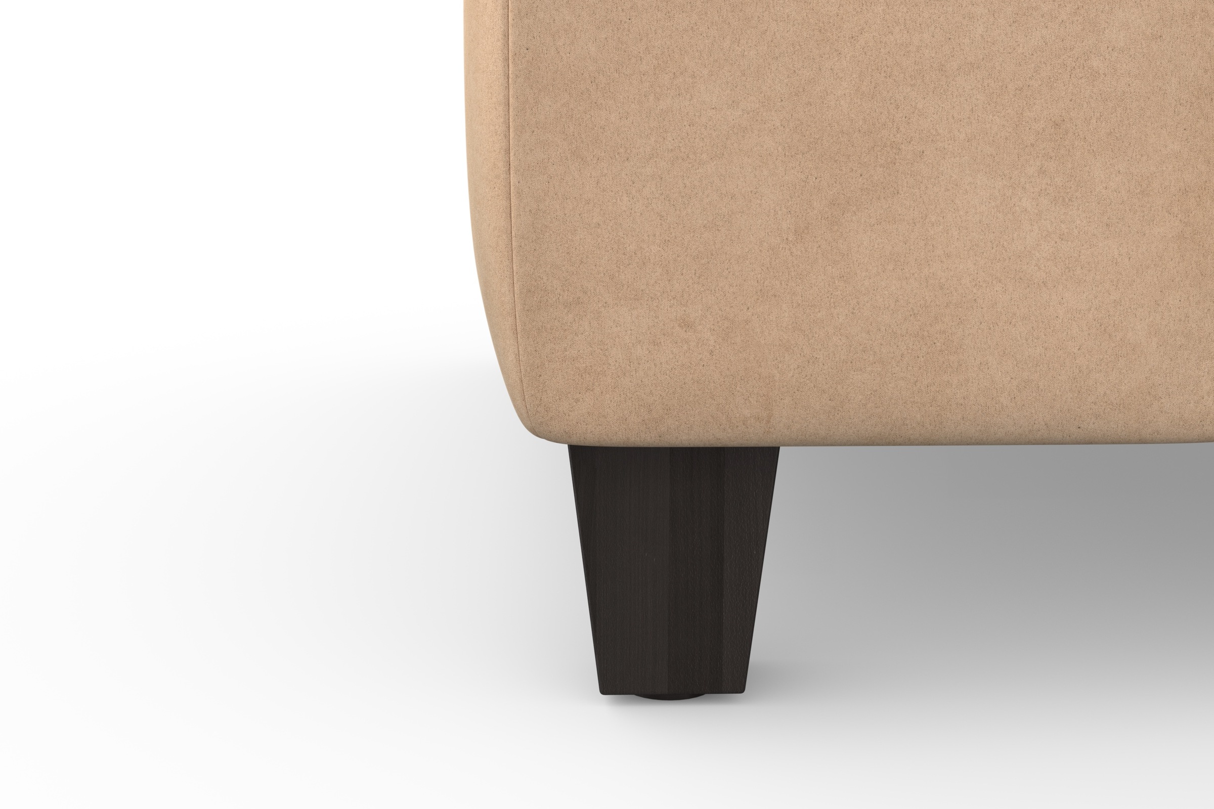 sit&more Ecksofa »Westham L-Form«, Recamiere, mit oder ohne Bettfunktion, Bettkasten, Füsse wengefarben