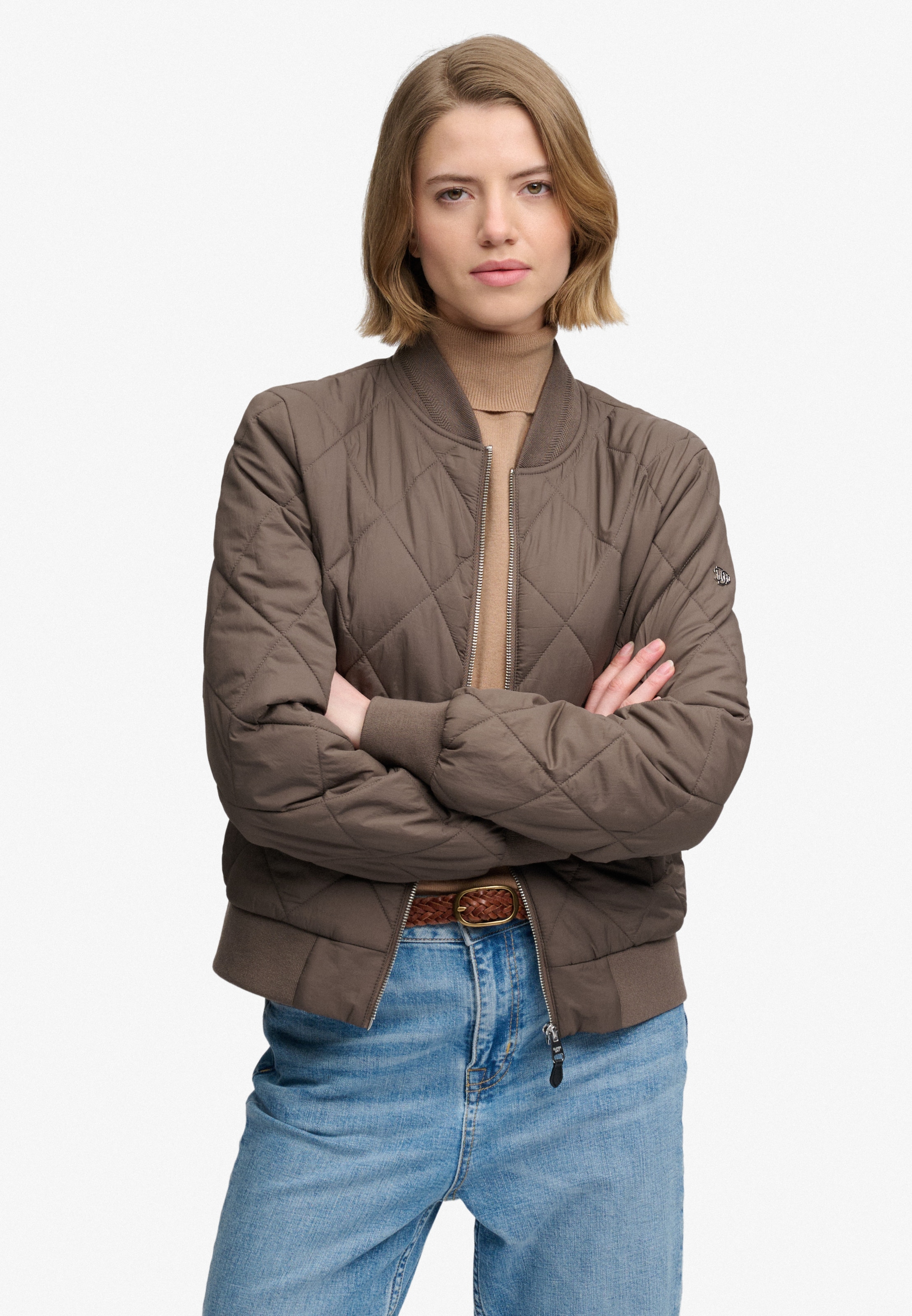 Superdry Bomberjacke »LINER BOMBER JKT« Kunstfaser, slim fit