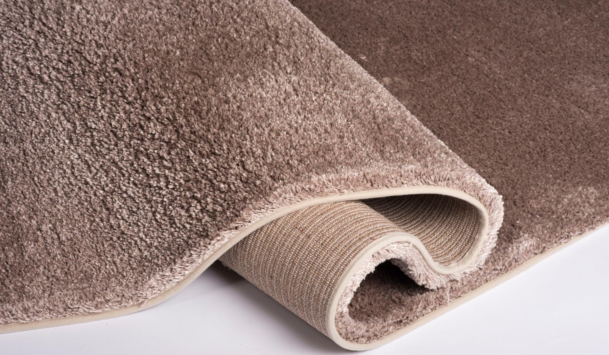 GALLERY M branded by Musterring Tapis à poils longs »Solo« Rectangulaire 30 mm Höhe besonders weich durch Microfaser, Wohnzimmer