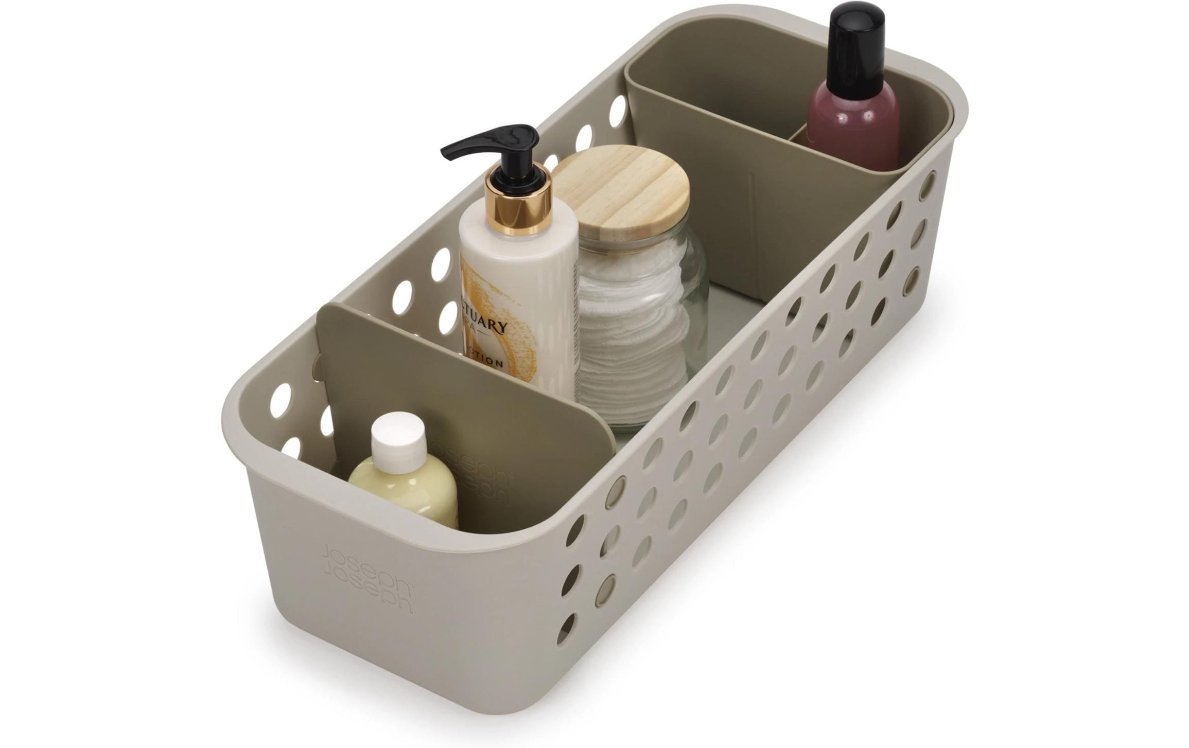Joseph Joseph Badorganizer »Bad-Utensilienhalter EasyStore, Ecru«