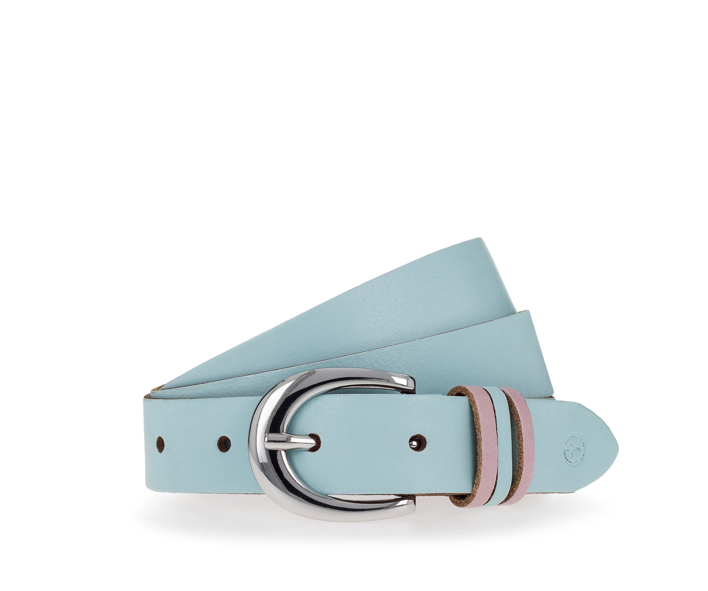 Tamaris Ledergürtel mit Dreifach-Schlaufe verziert