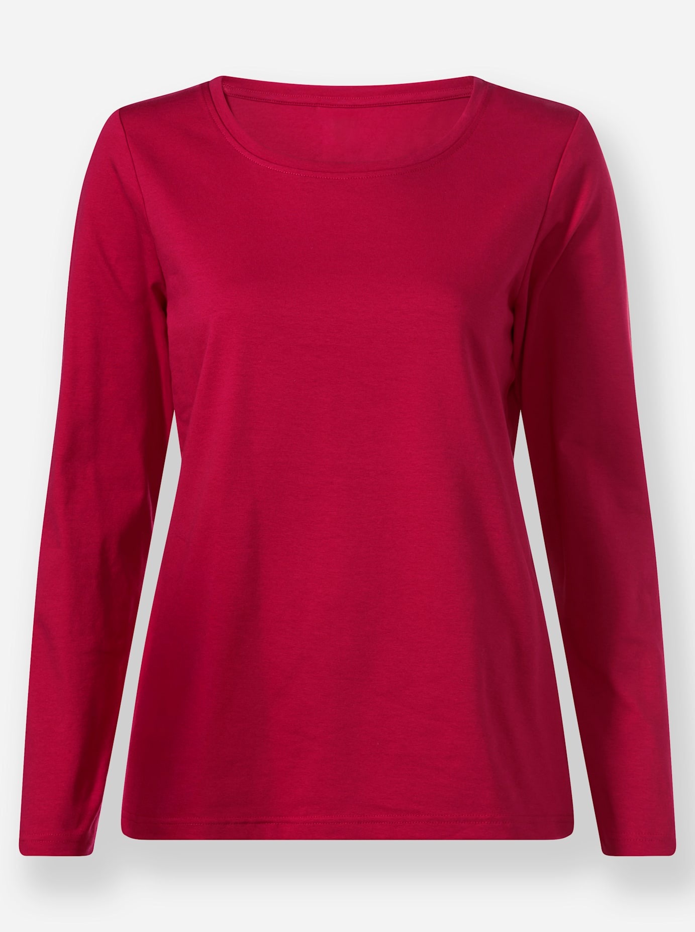 Rundhalsshirt »Rundhals-Shirt«, (1 tlg.)