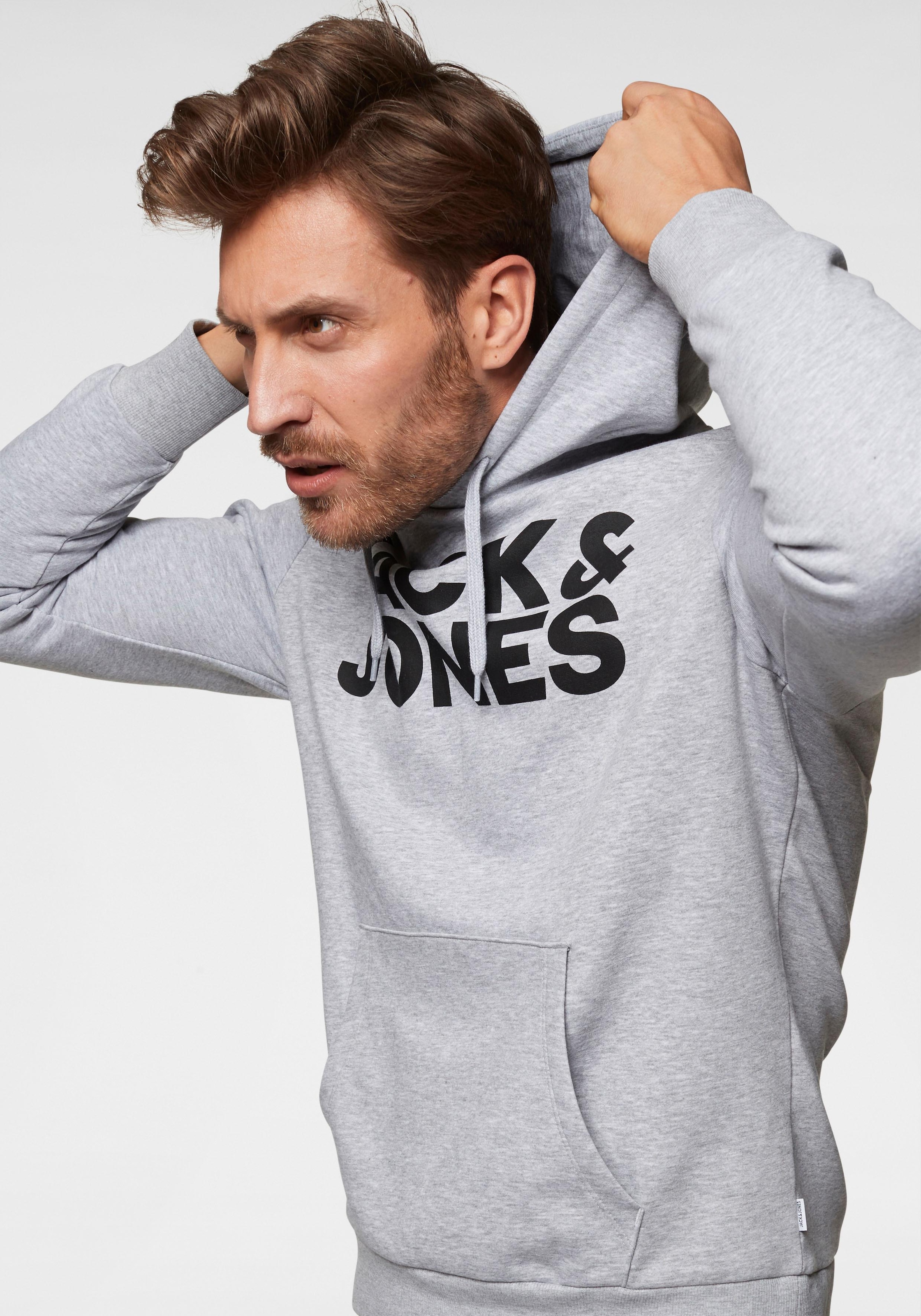 Jack & Jones Kapuzensweatshirt »CORP Logo Hoodie«, mit Logoprint