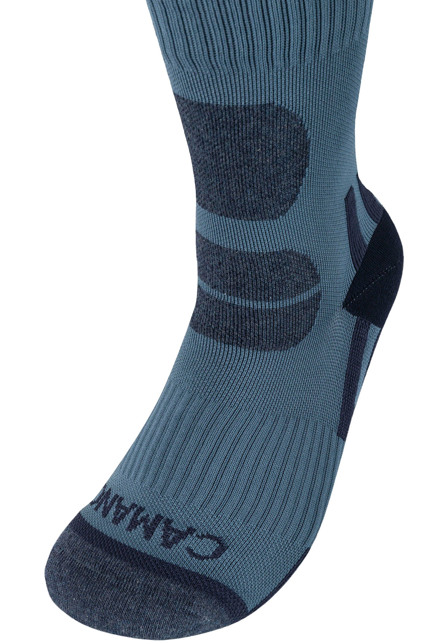 Camano Wandersocken »function«, (4er Pack), Funktionssocken, knöchelhalt anatomische Passform, Fussgewölbe-Stütze