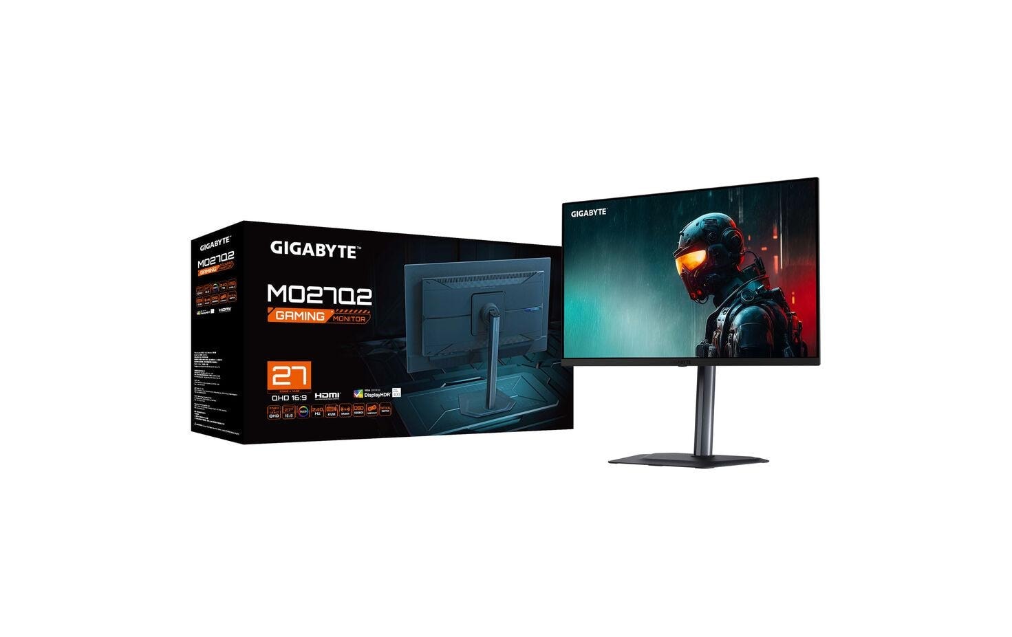 Gigabyte Gaming-Monitor »MO27Q2« 68,58 cm/27 ″  2560 x 1440 px WQHD 0,03 Reaktionszeit 240 Hz