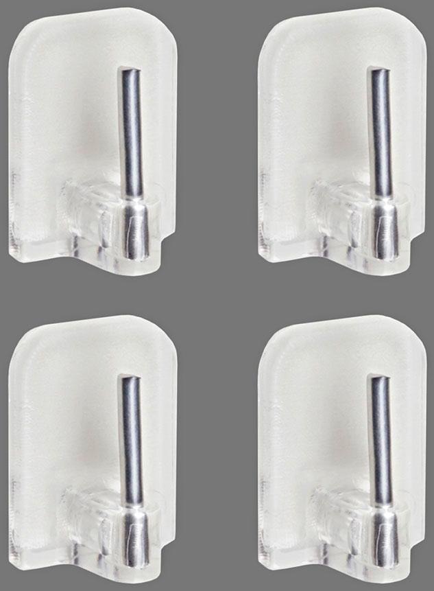 Image of Good Life Gardinenstangenhalter »Emi«, (Set, 4 St.), Klebehalter, für Vitragen-Stangen bei Ackermann Versand Schweiz