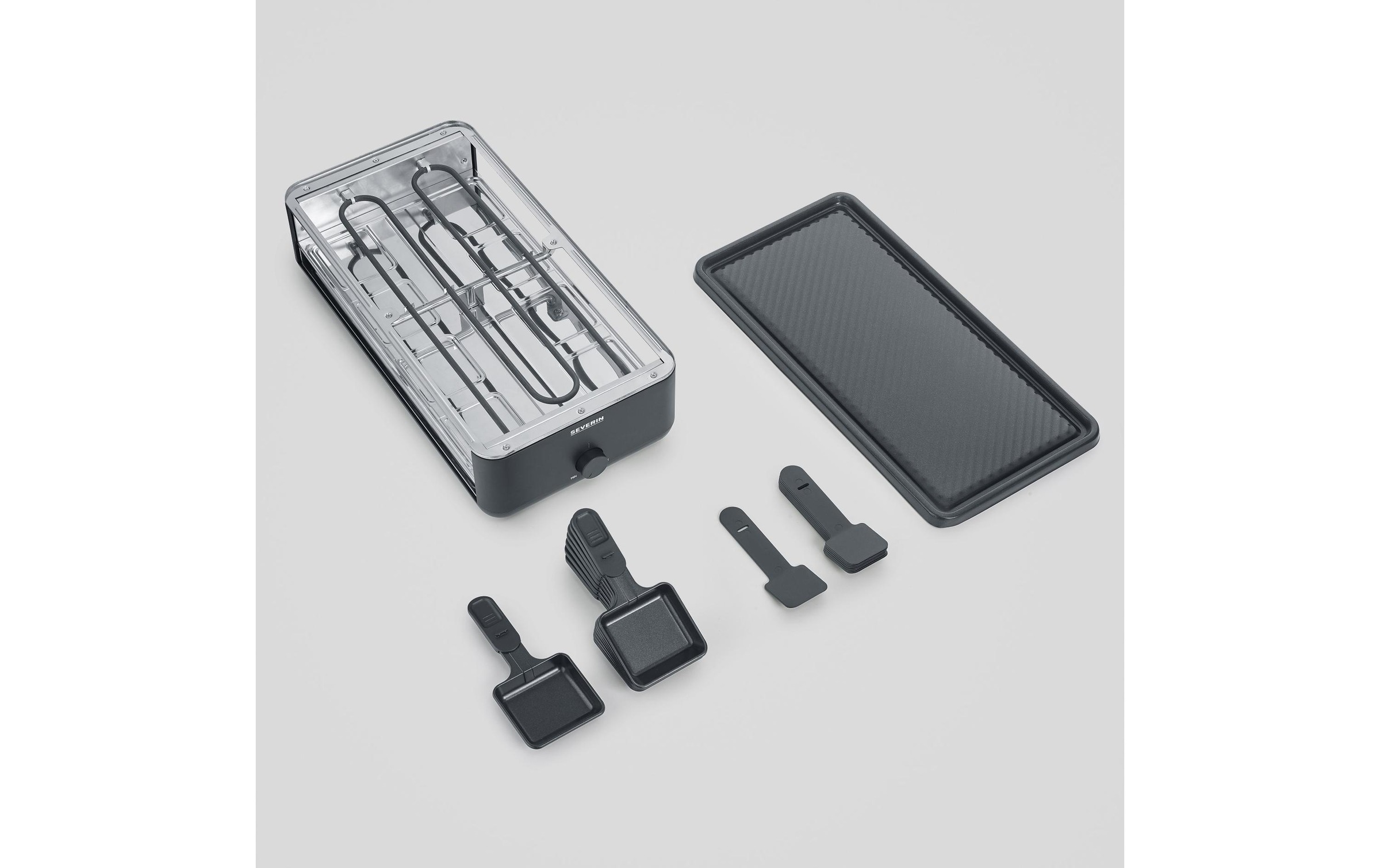 Severin Raclette »Black Line Lite RG 2365 8 Personen«