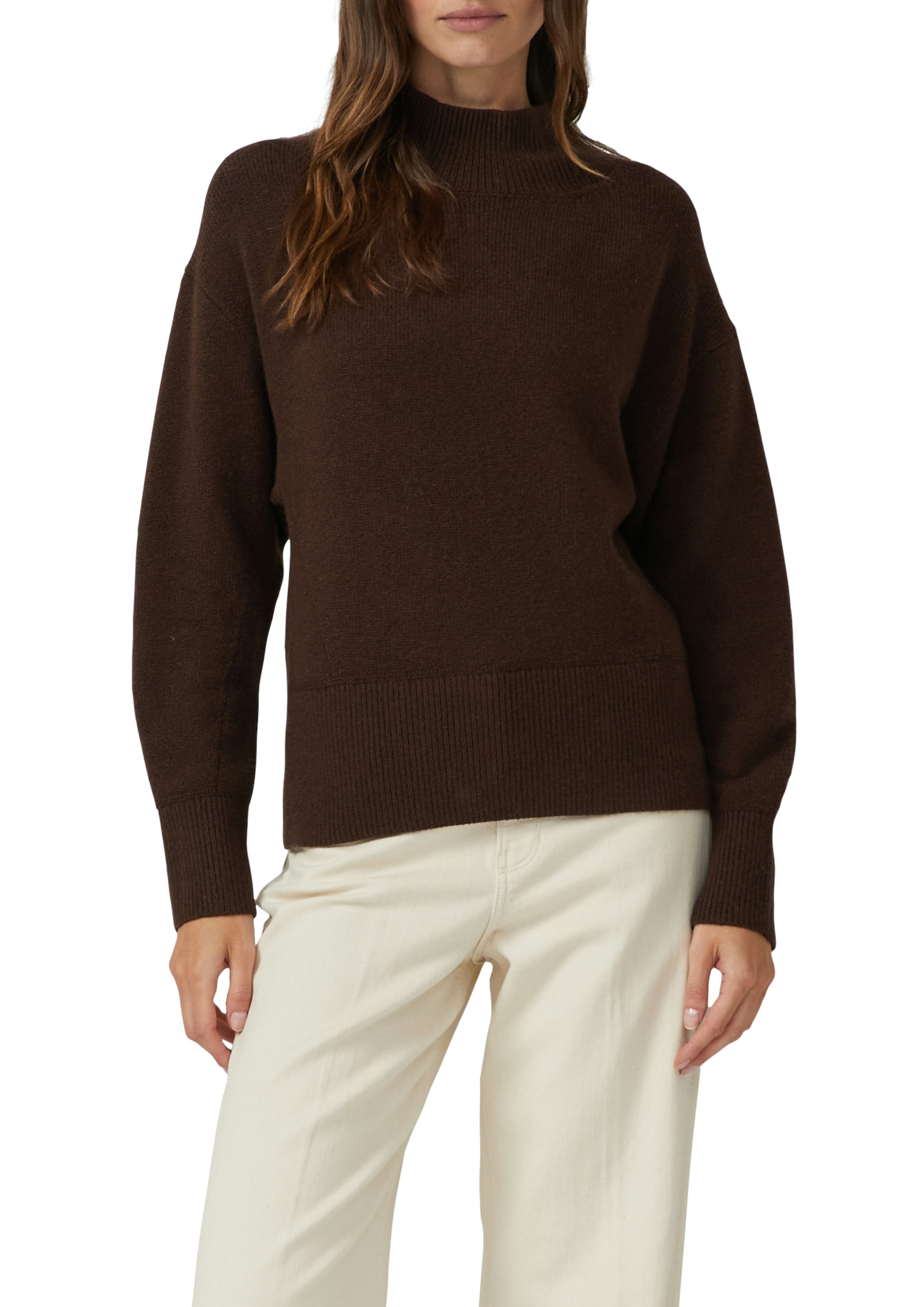 Image of s.Oliver Strickpullover mit Rippbündchen