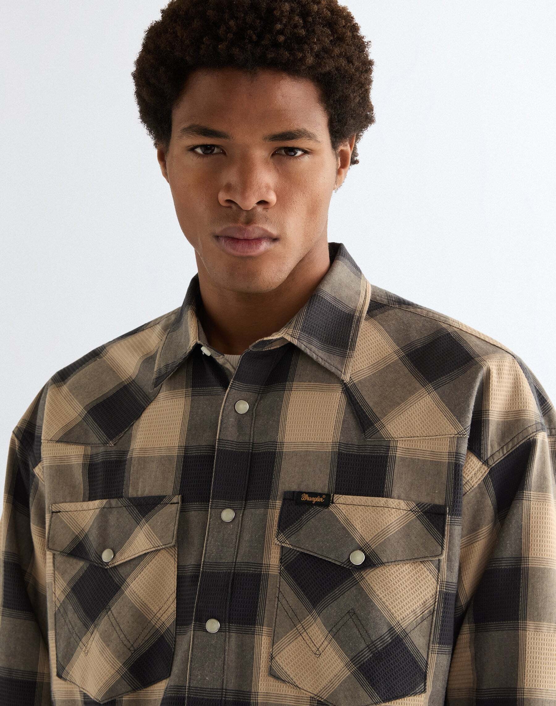 Wrangler Langarmhemd »WRANGLER Langarmhemd Western«