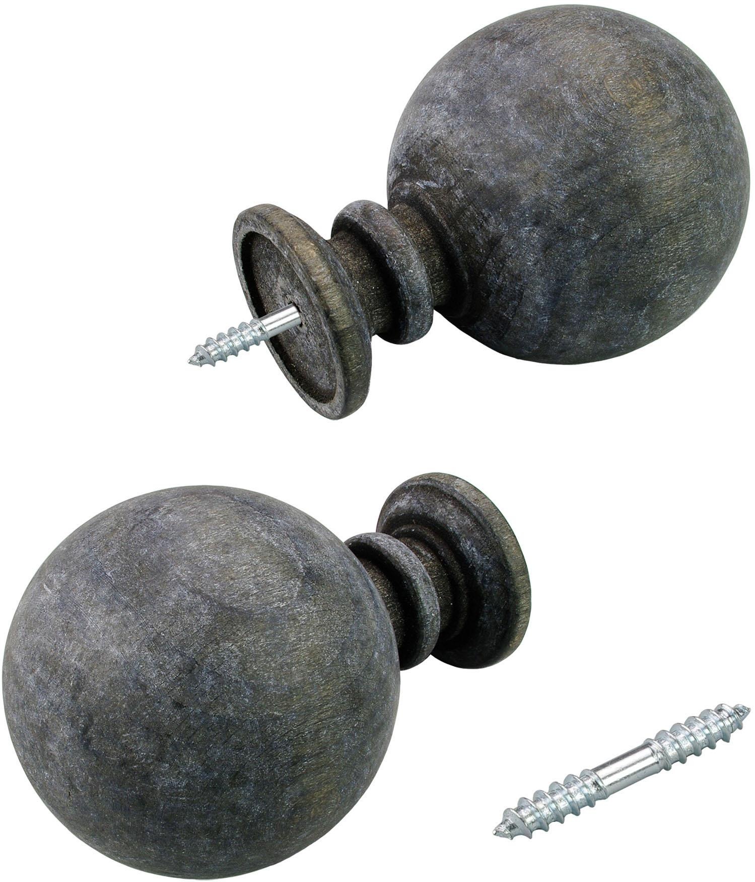 Liedeco Tringle à rideaux »Terra Kugel« Ø 28 mm 1 läufig-läufig Fixmass