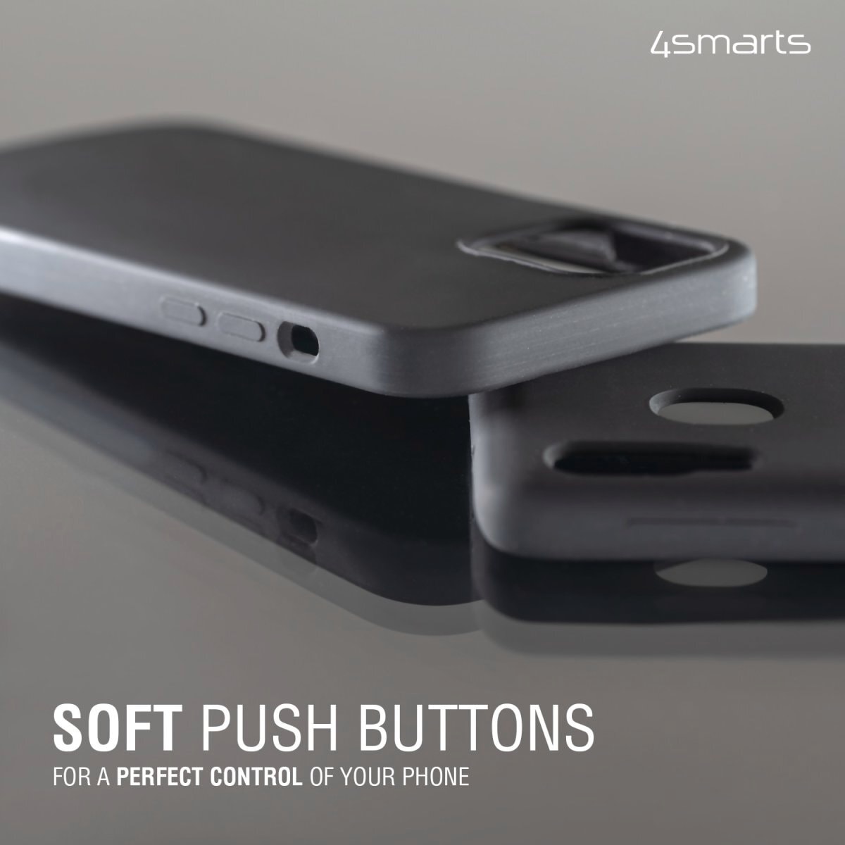 4smarts Handyhülle »Liquid Silicon Case Cupertino für Apple iPhone 14«, iPhone 14, Backcover, Schutzhülle, Handyschutzhülle, Case, Schutzcase, stossfest