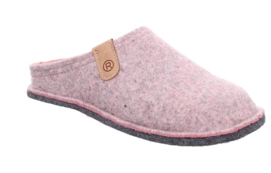 Image of Rohde Pantoffel "Lucca-D" Clog, Hausschuh, Homeslipper, Filz in melierter Optik