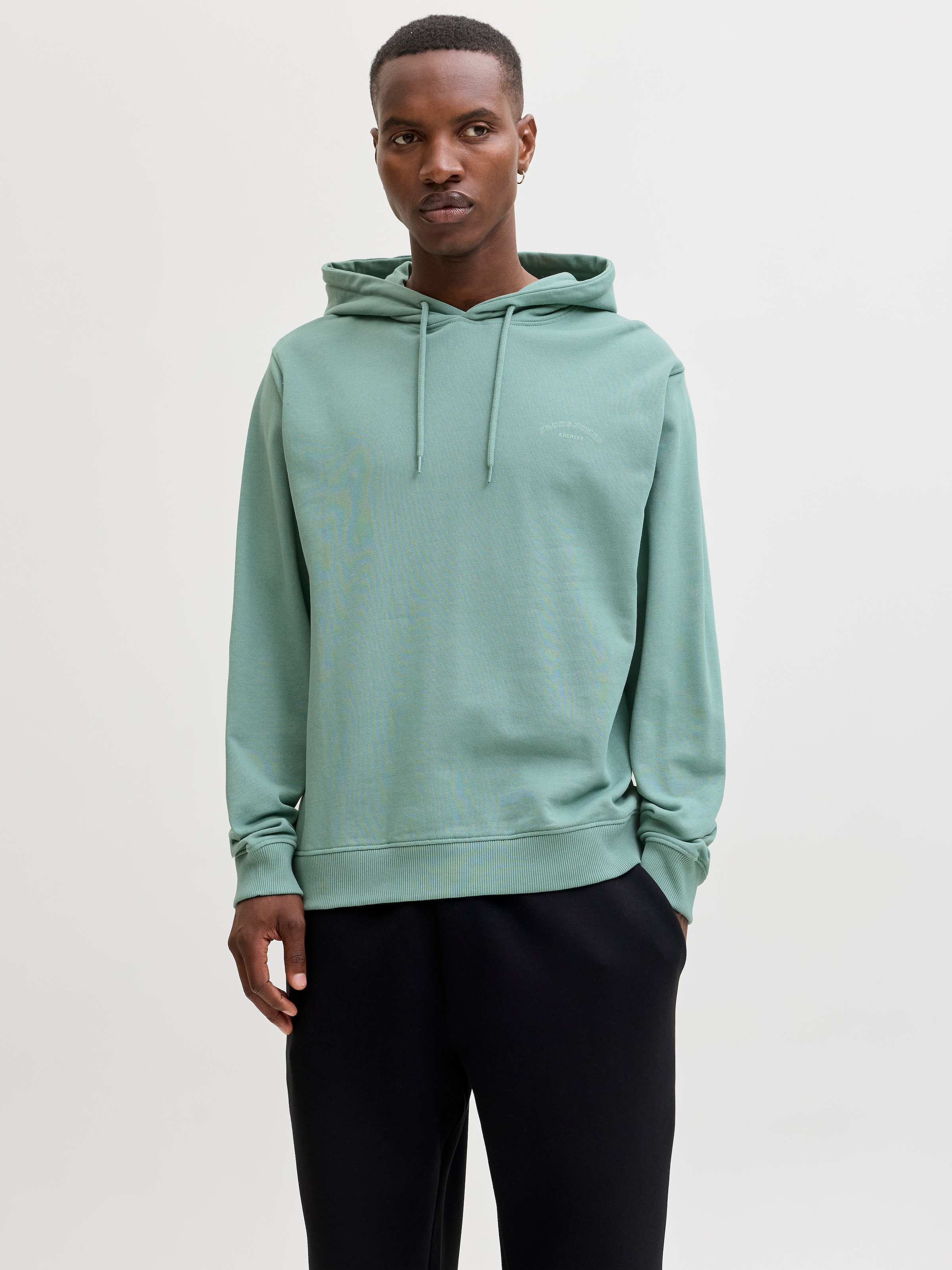 Image of Jack & Jones Kapuzensweatshirt "JJCOLLEGE LOGO SWEAT HOOD"